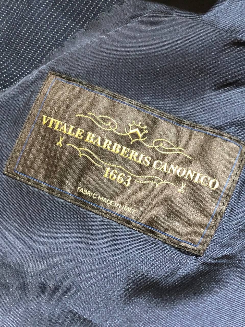 Vitale Barberis Canonico Luxury Vests Vitale Barberis Canonico Y2K WOOL super 110's Size 36S - 2 Thumbnail
