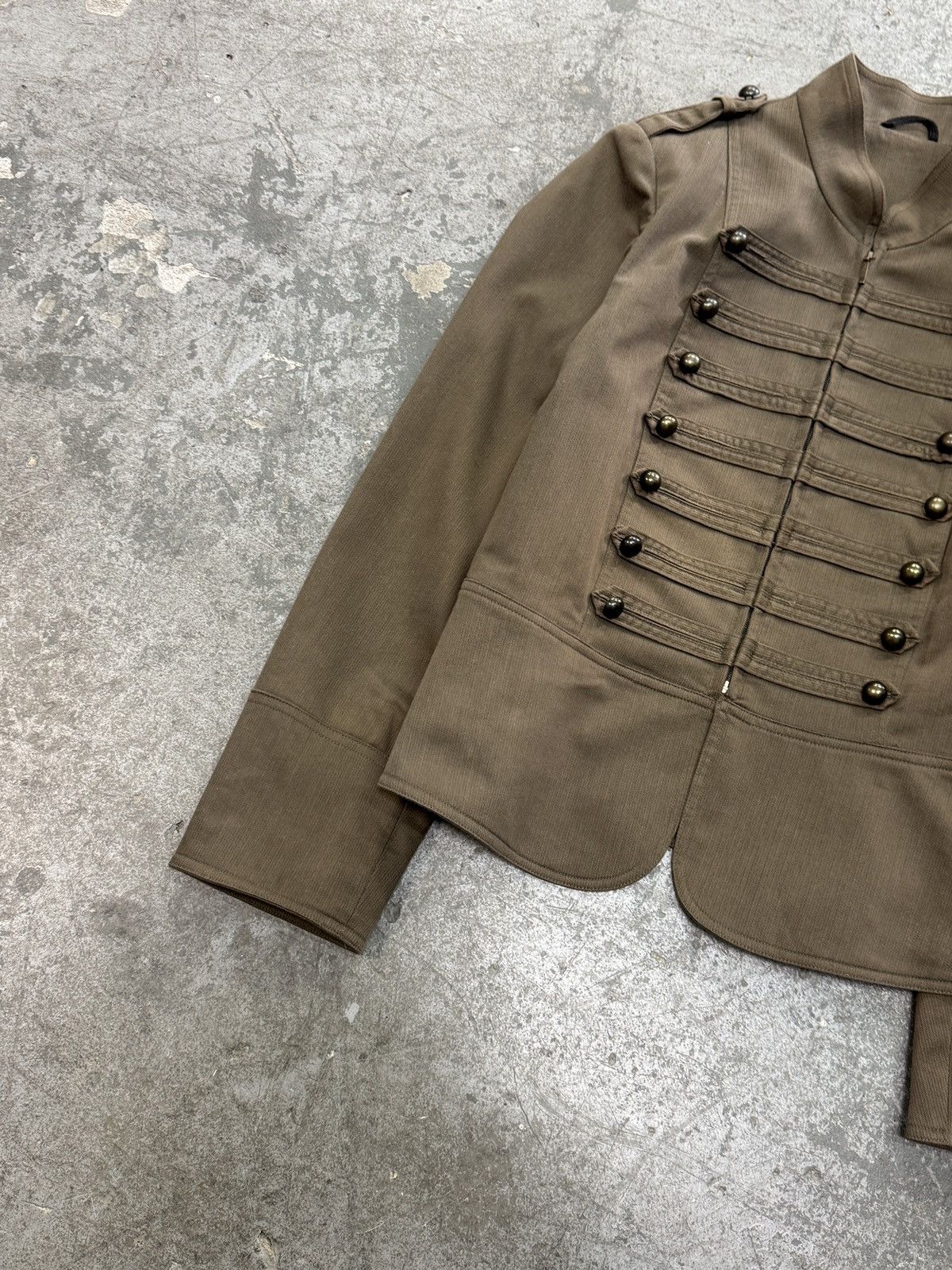 Vintage Vintage Avant Garde Opium y2k Napoleon Jacket Size L / US 10 / IT 46 - 3 Thumbnail