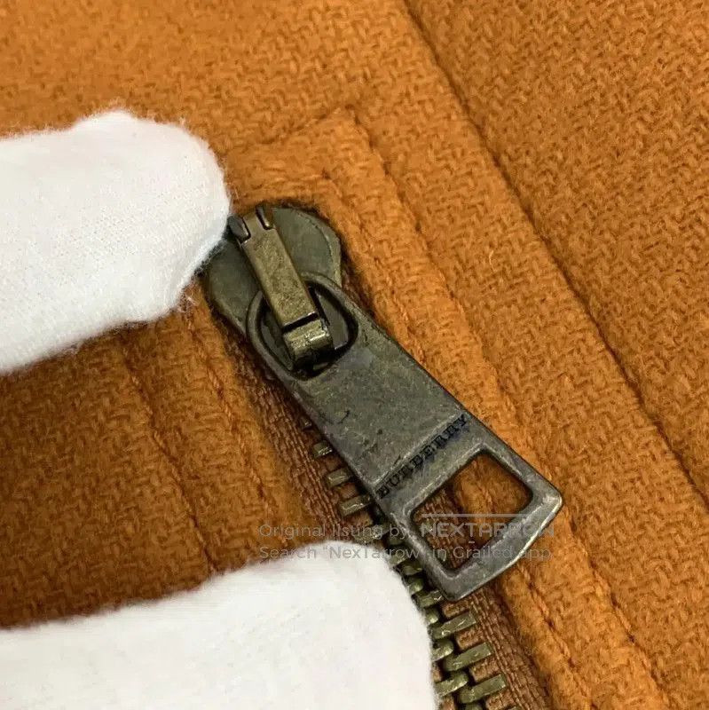 Burberry Burberry Orange Wool Ladies Coat (Size XS). Size XS / US 0-2 / IT 36-38 - 9 Thumbnail