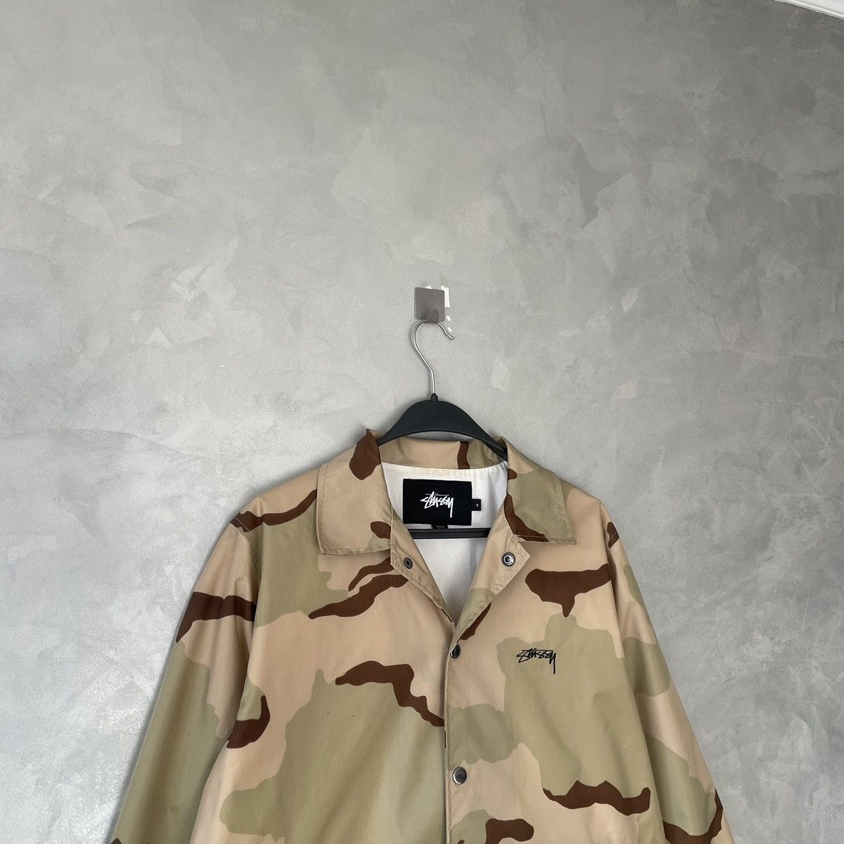 Stussy Rare Stussy Double Side Logo Nylon Camo Coach Jacket Size US M / EU 48-50 / 2 - 3 Thumbnail