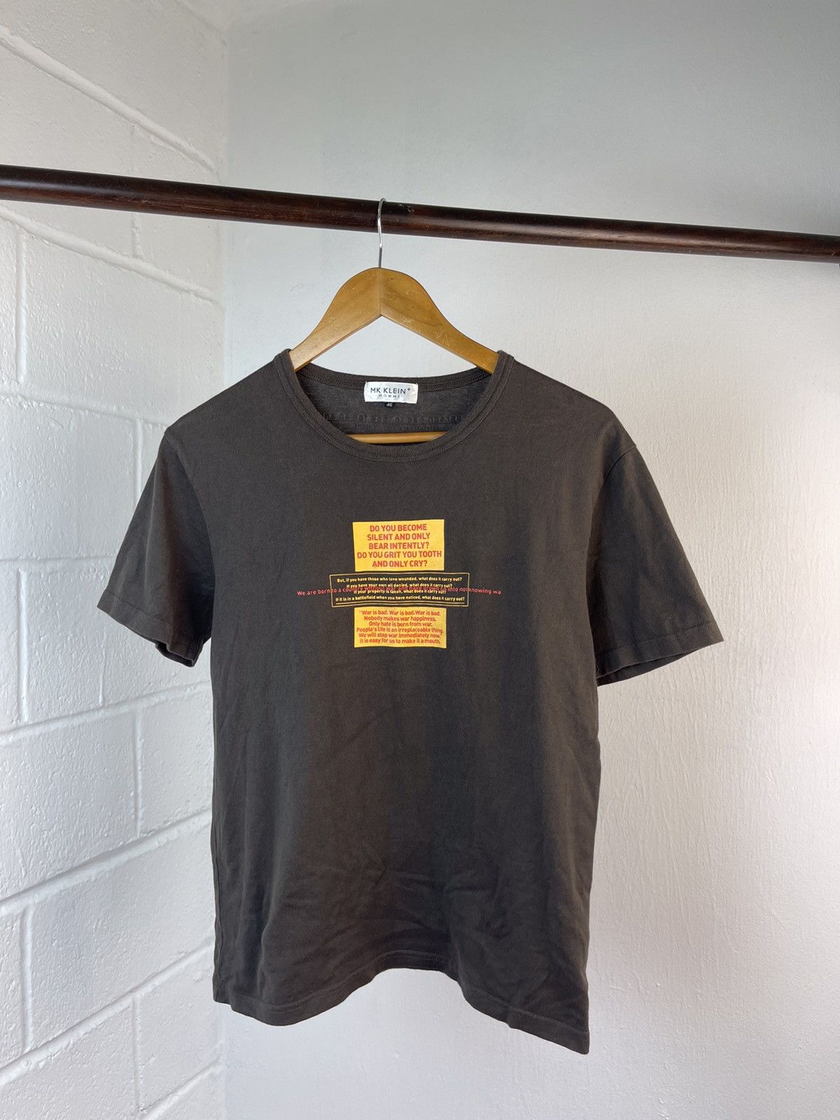 Mk Klein Homme WAR poen Tee