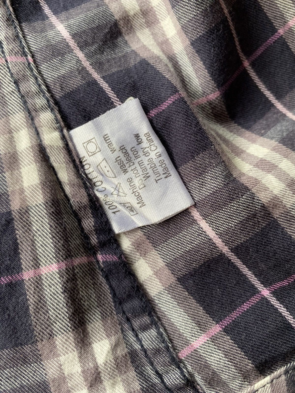 Burberry BURBERRY nova check shirt Size L / US 10 / IT 46 - 4 Thumbnail