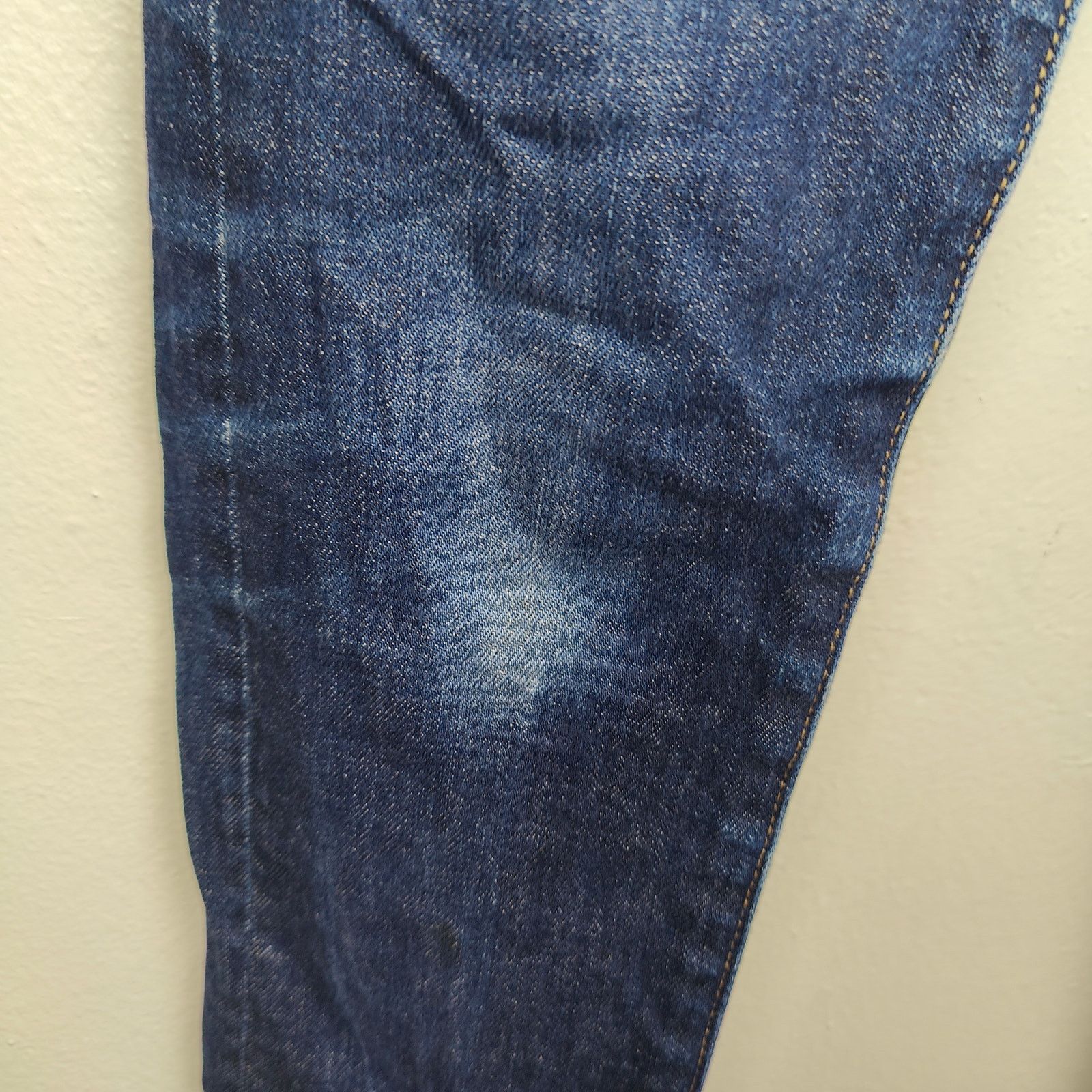 Uniqlo Uniqlo Selvedge Jeans Mens 29 Indigo Wash Slim Fit Zip Fly Size US 29 - 3 Thumbnail
