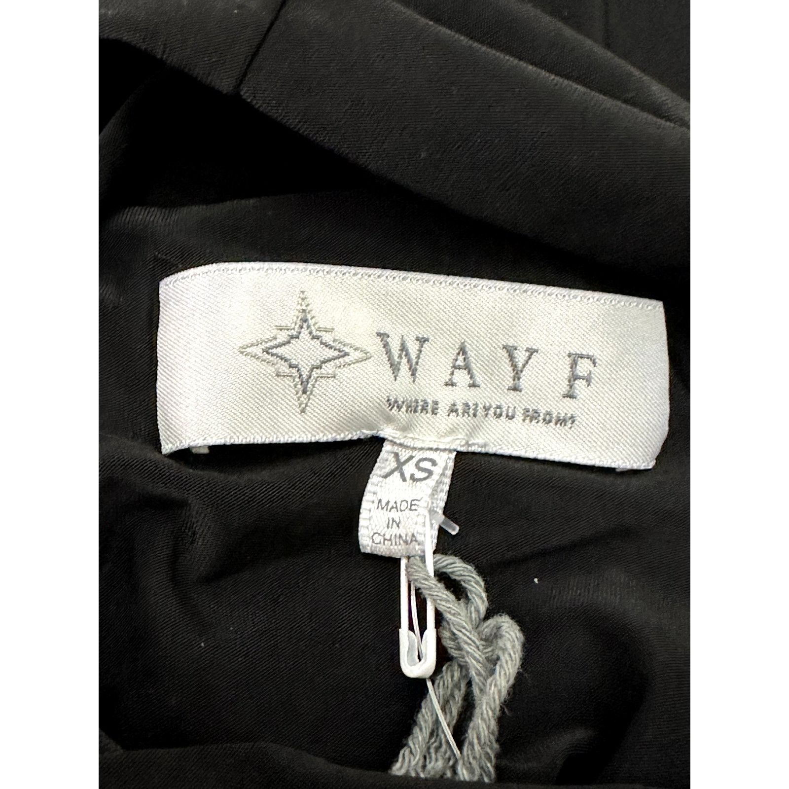 Other Wayf One Piece Bodysuit Cutaway Shoulder Sleeveless Black XS Size XS / US 0-2 / IT 36-38 - 8 Thumbnail