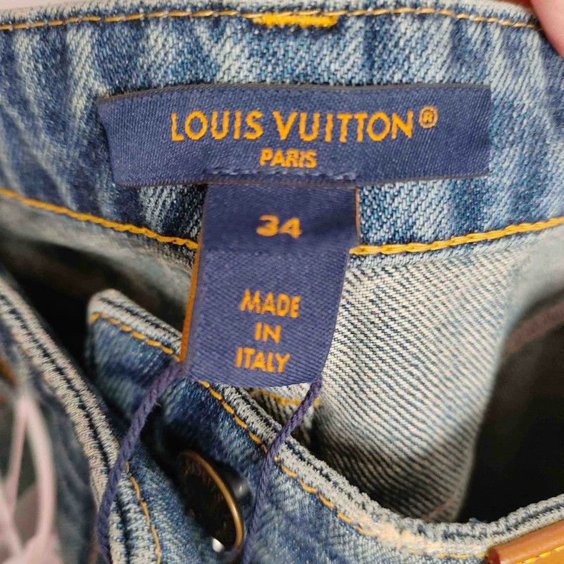 Louis Vuitton Louis Vuitton 24 High Rise Flared Jeans Size US 34 / EU 50 - 5 Thumbnail