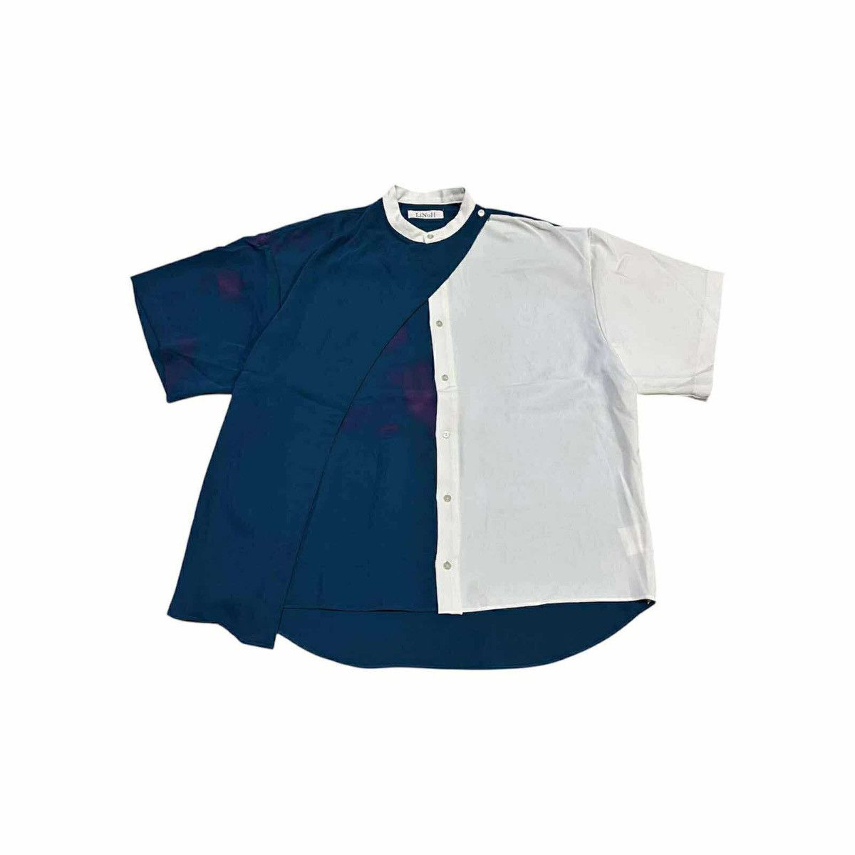 Japanese Brand 🔥Japanese Avant Garde Drape Layered Asymmetric Shirt Size US XL / EU 56 / 4 - 3 Thumbnail