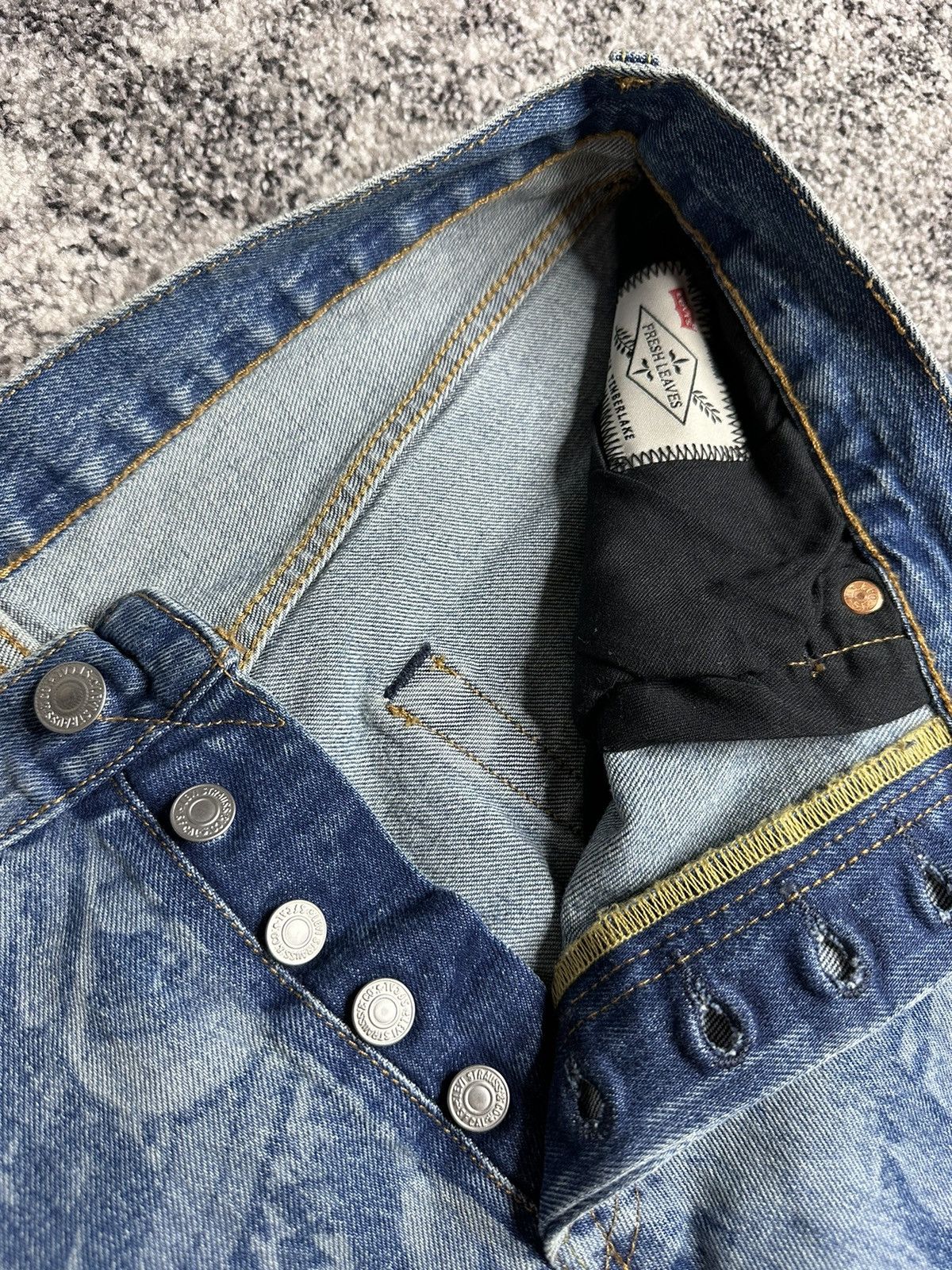 Levi's Levis 501 Justin Timberlake Fresh Leaves Premium Exclusive Size US 32 / EU 48 - 10 Thumbnail