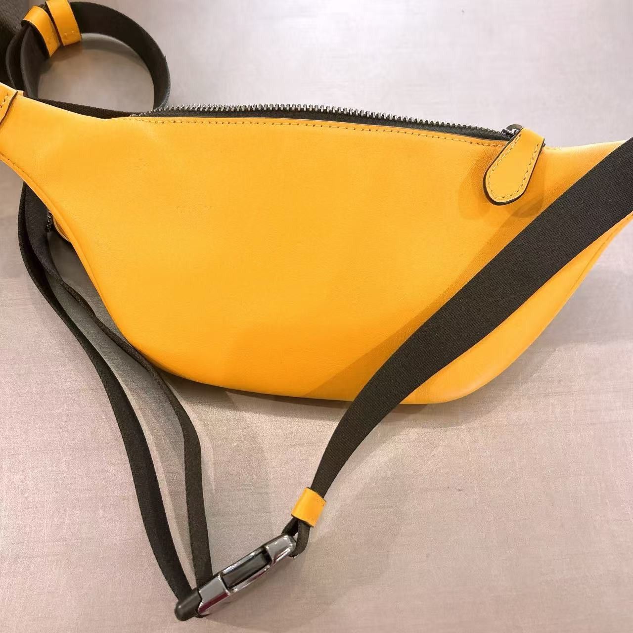 Coach NWT Coach Warren Mini Belt Bag Colorblock Buttercup CAX42 Size ONE SIZE - 7 Thumbnail