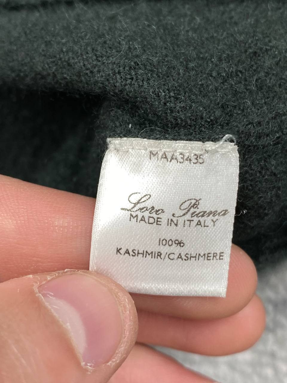 Loro Piana Loro Piana Knit Sweater Cashemere V Neck Women Size 46 Green Size L / US 10 / IT 46 - 8 Thumbnail