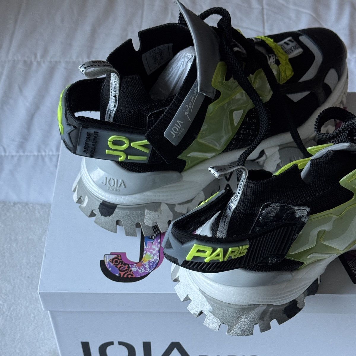Other Joia Paris Black Sneakers Size US 11 / EU 44 - 3 Thumbnail