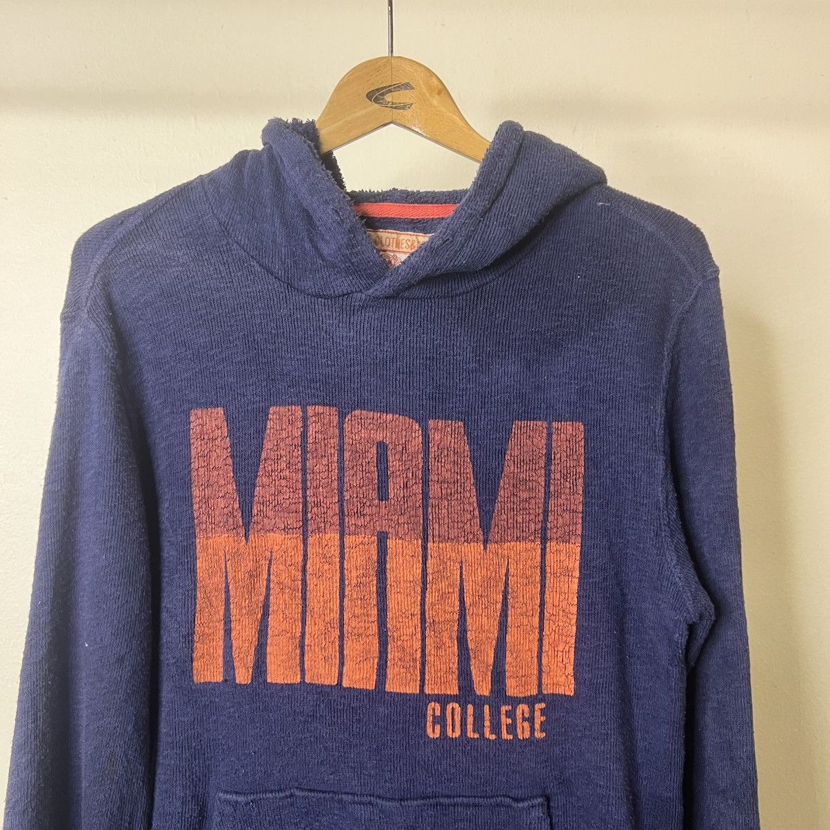 Japanese Brand Kriff Mayer Miami College Spellout Pullover Hoodie Size US L / EU 52-54 / 3 - 2 Thumbnail