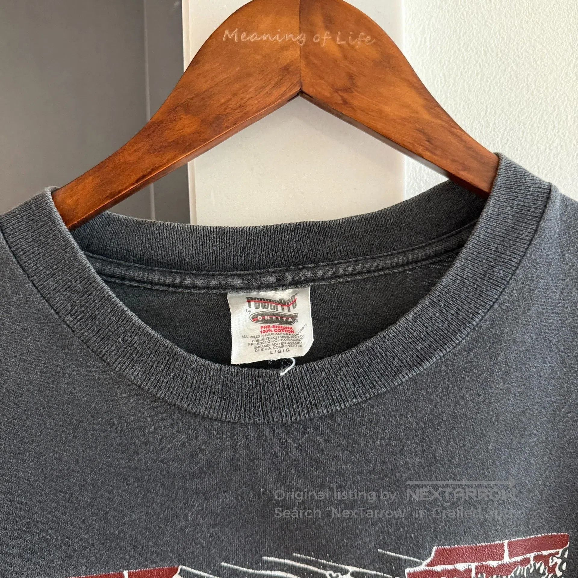 Vintage Vintage 90s Punk Raw Power Band Tee. Size US L / EU 52-54 / 3 - 2 Thumbnail
