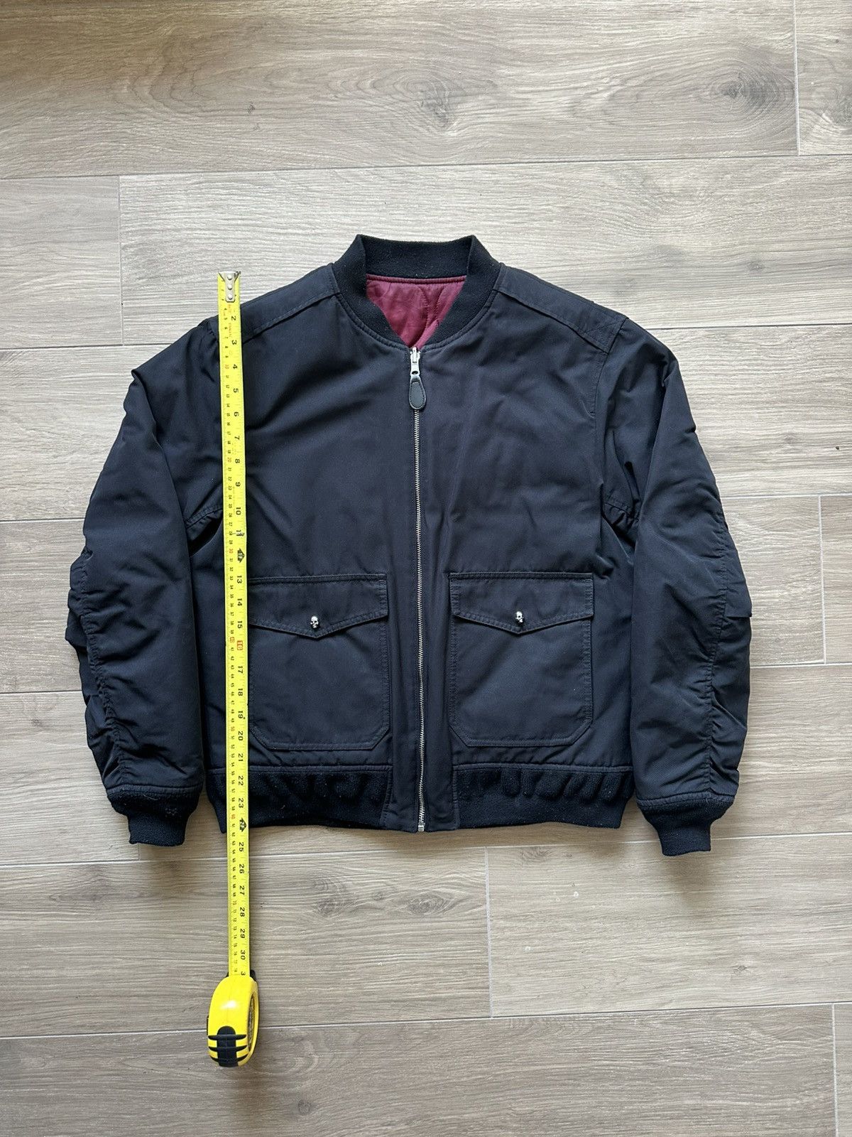 The Kooples The Kooples Black Reversible Bomber Size US M / EU 48-50 / 2 - 10 Thumbnail