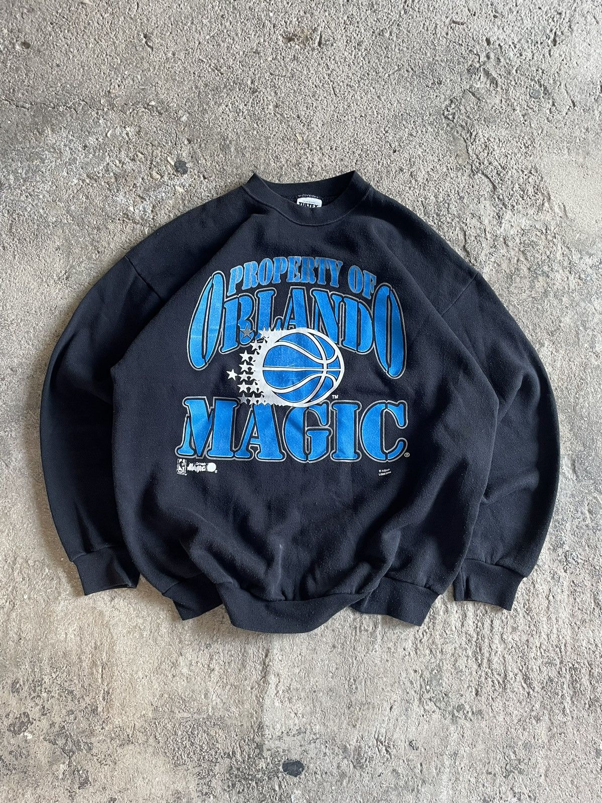 NBA Vintage NBA Orlando Magic sweater on a Tultex tag Size US XL / EU 56 / 4 - 3 Thumbnail