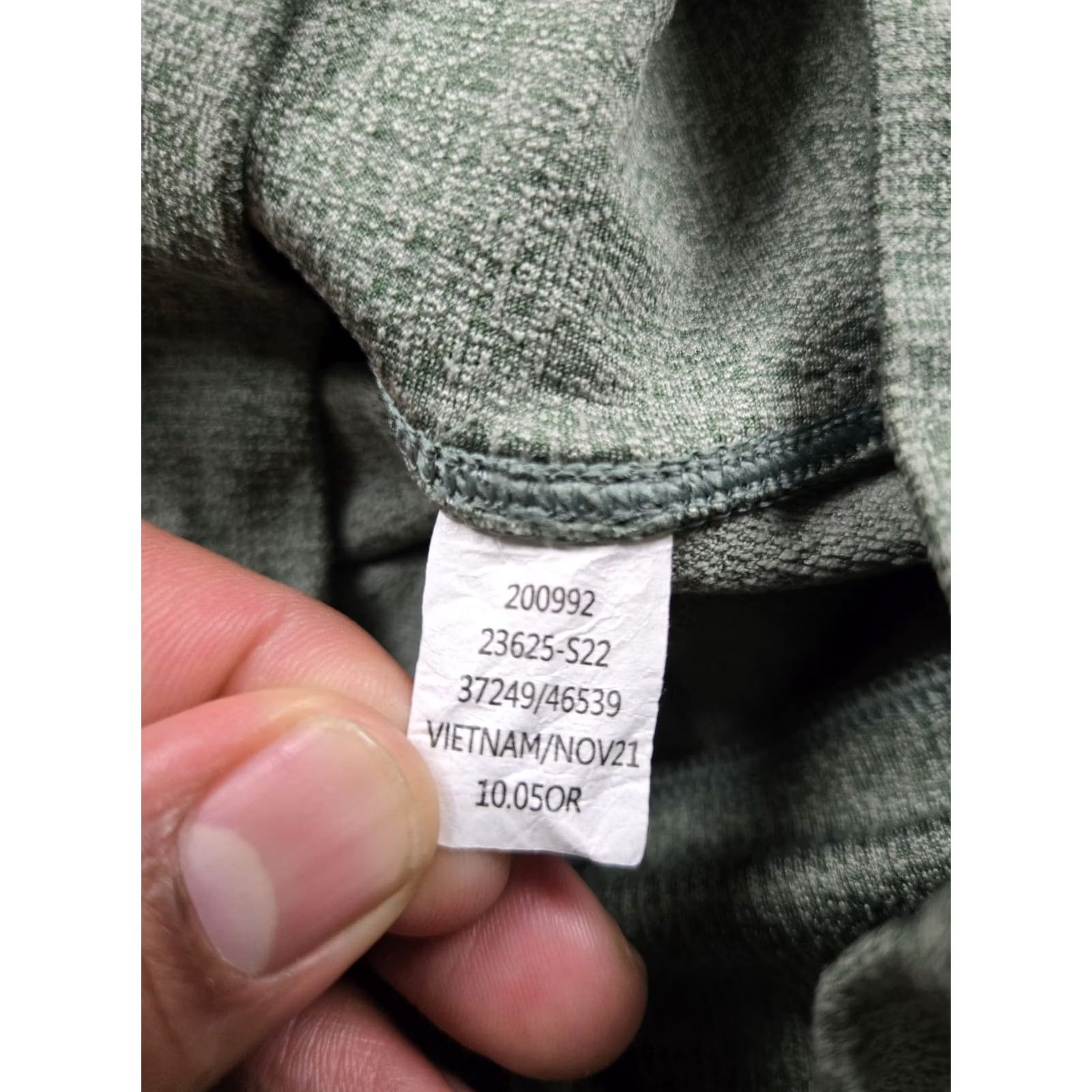 Vintage REI Co-Op Yoga Leggings Womens Small Green Pants Pockets Athletic Gym Size 28" / US 6 / IT 42 - 3 Thumbnail