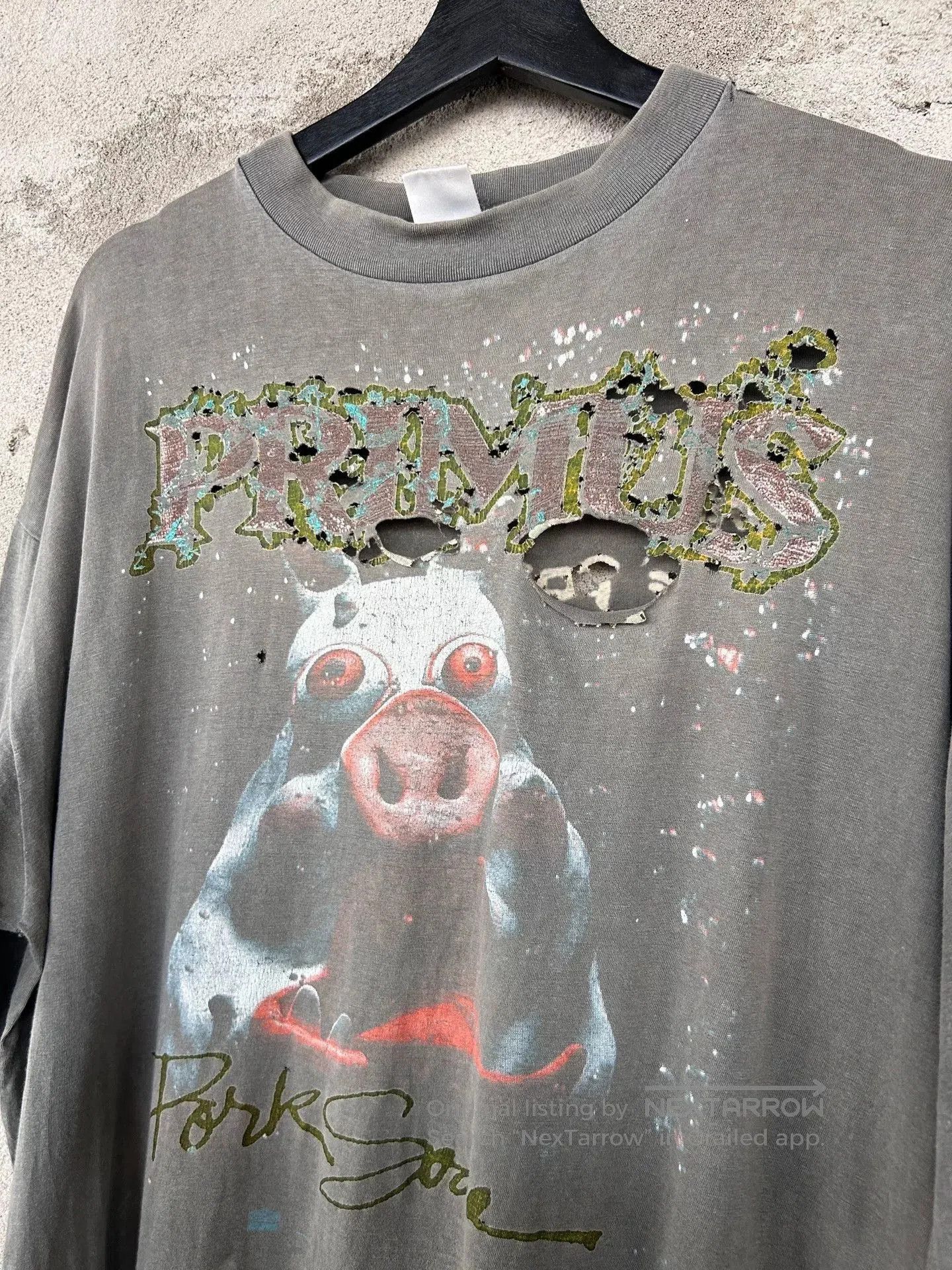Vintage Vintage Primus Pork Soda 90s Band Tee. Size US M / EU 48-50 / 2 - 3 Thumbnail