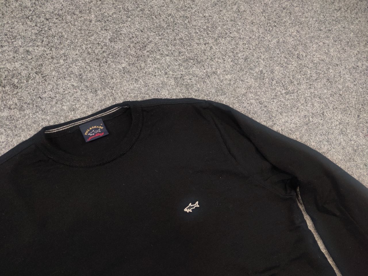 Paul & Shark Paul & Shark Yachting Design wool black logo knit sweater Size US M / EU 48-50 / 2 - 7 Thumbnail