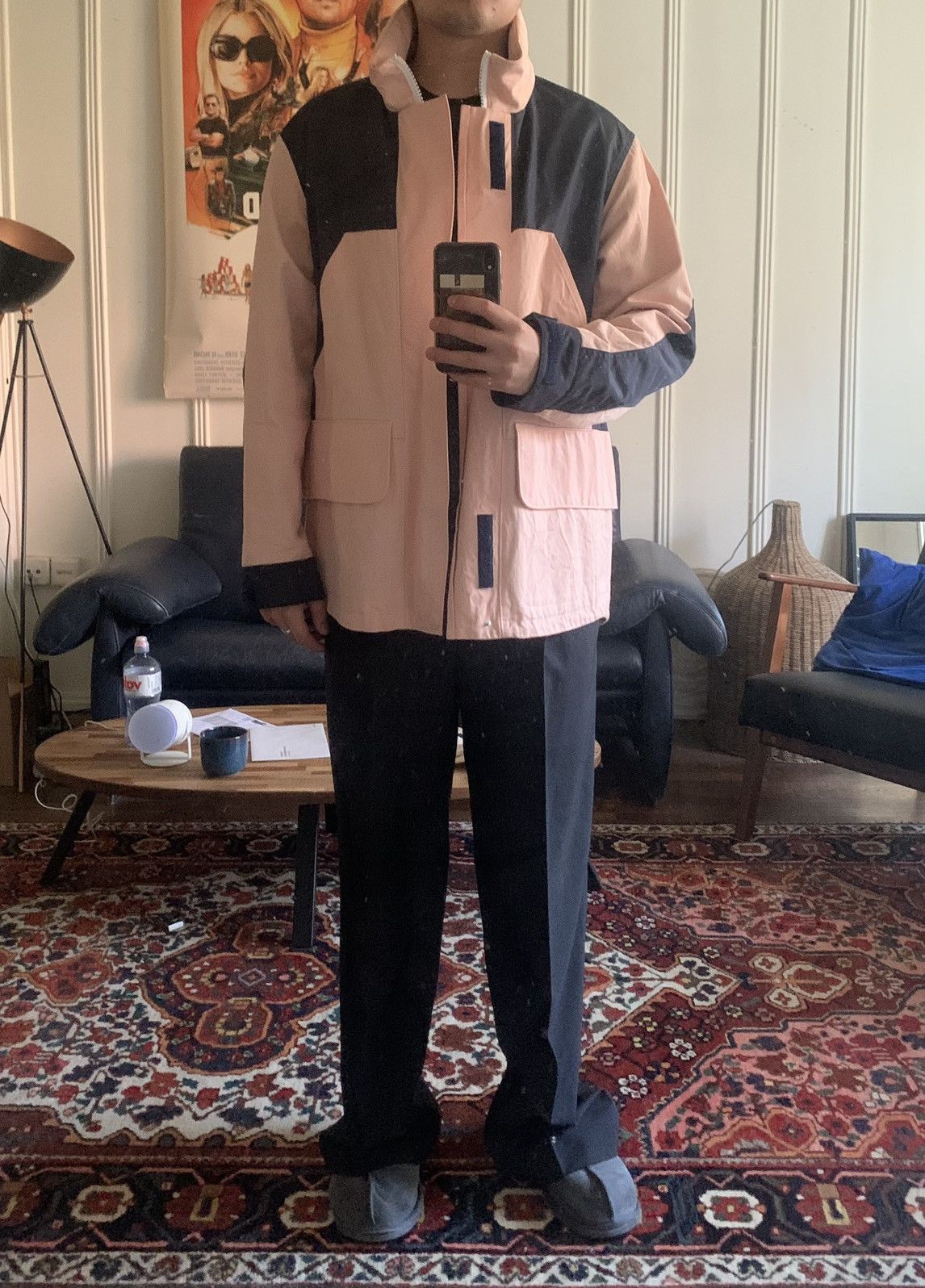 Acne Studios Acne Studios MT2002 Pale Pink Parka Size US M / EU 48-50 / 2 - 9 Thumbnail