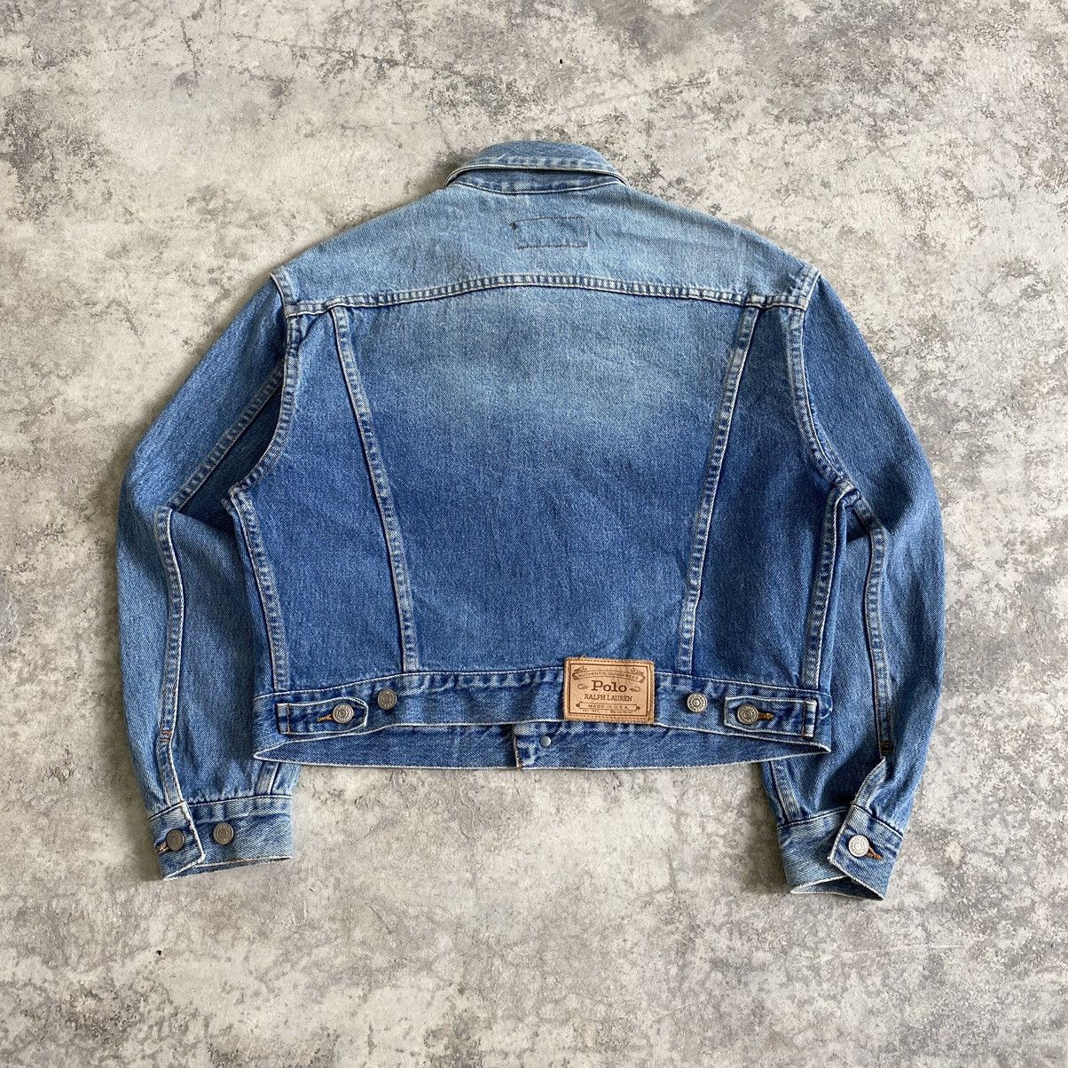 Polo Ralph Lauren Vintage 90’s Polo Ralph Lauren Country Western Denim Jacket Size L / US 10 / IT 46 - 10 Thumbnail