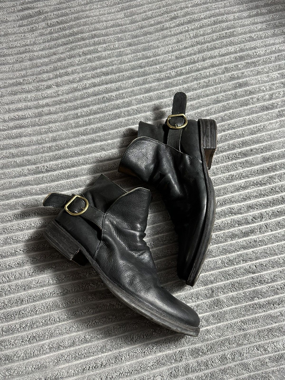 Fiorentini + Baker × Vintage Fiorentini+Baker Vintage Leather Guidi Style AvantGarde Boot Size US 7 / EU 40 - 3 Thumbnail