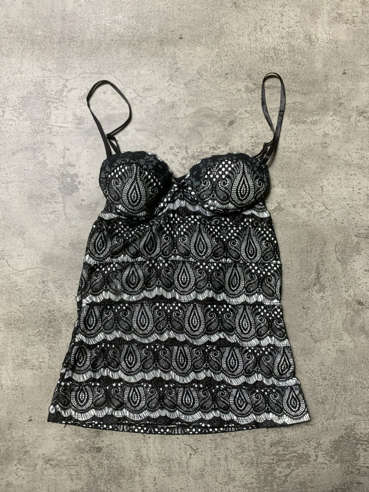 Lip Service Lip Service - Vkei Style Paisley Bustier Camisole Archive Size S / US 4 / IT 40 - 3 Thumbnail