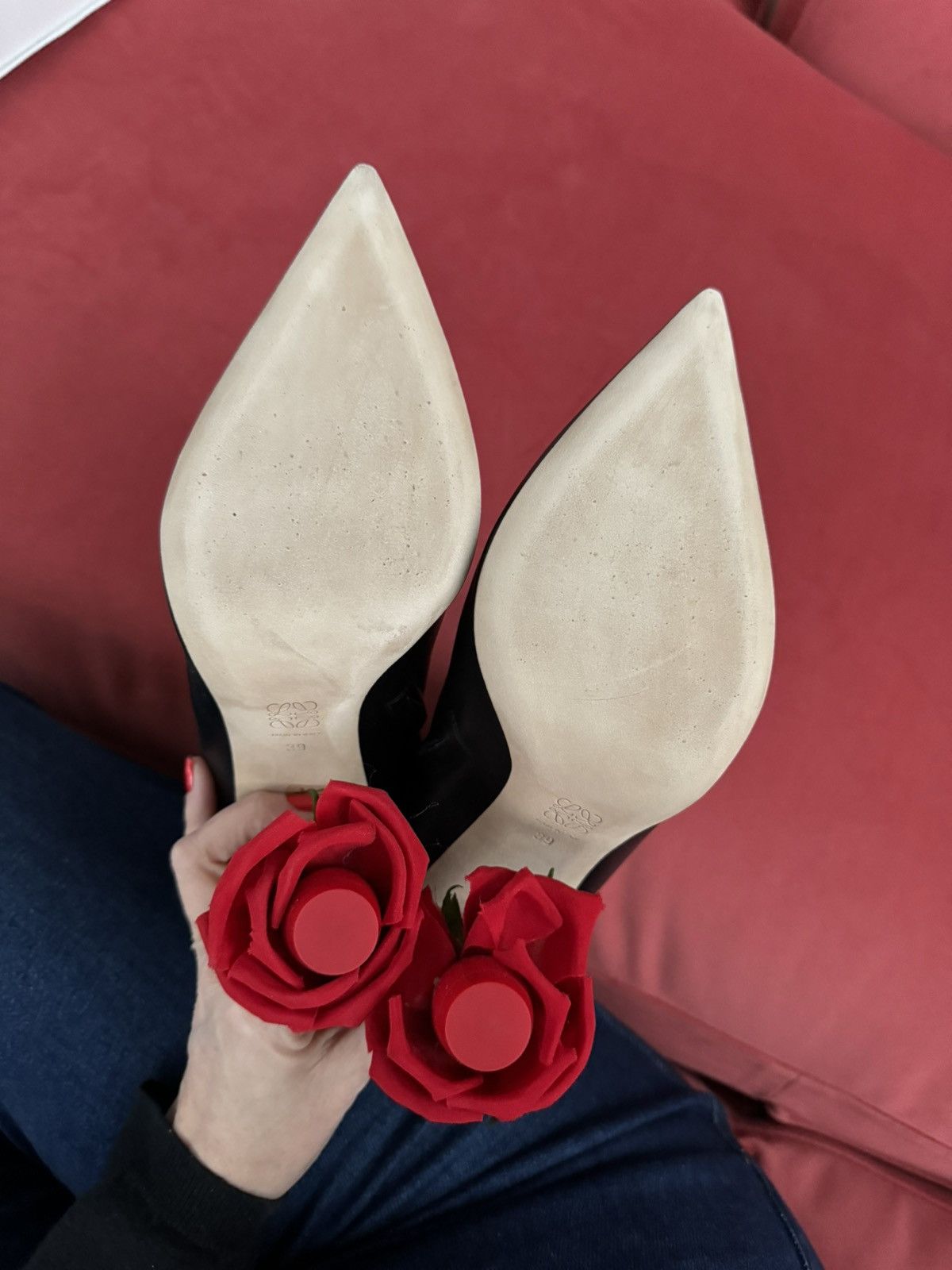 Loewe Loewe Rose heels ankle boots, 8 US Size US 9 / IT 39 - 7 Thumbnail