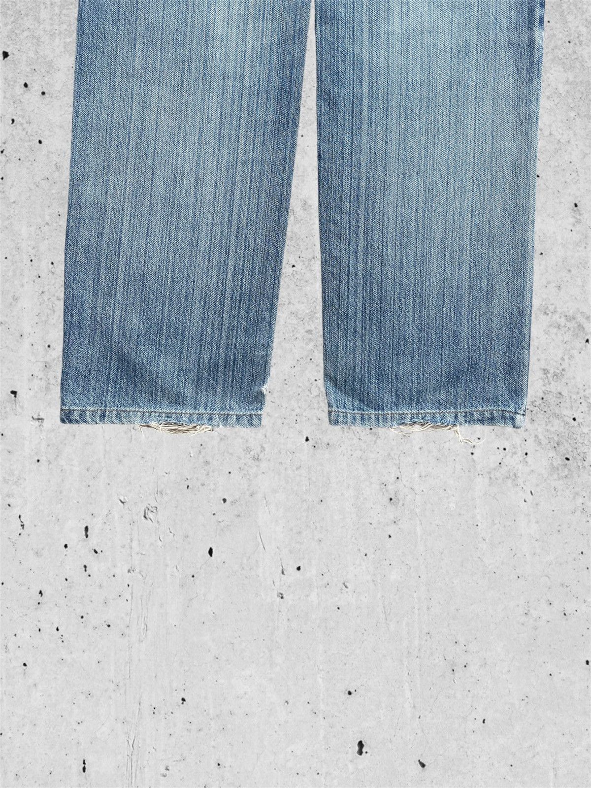 Edwin × Japanese Brand 🔥 Edwin Us Classic Light Blue Distressed Denim W29🔥 Size US 29 - 10 Thumbnail