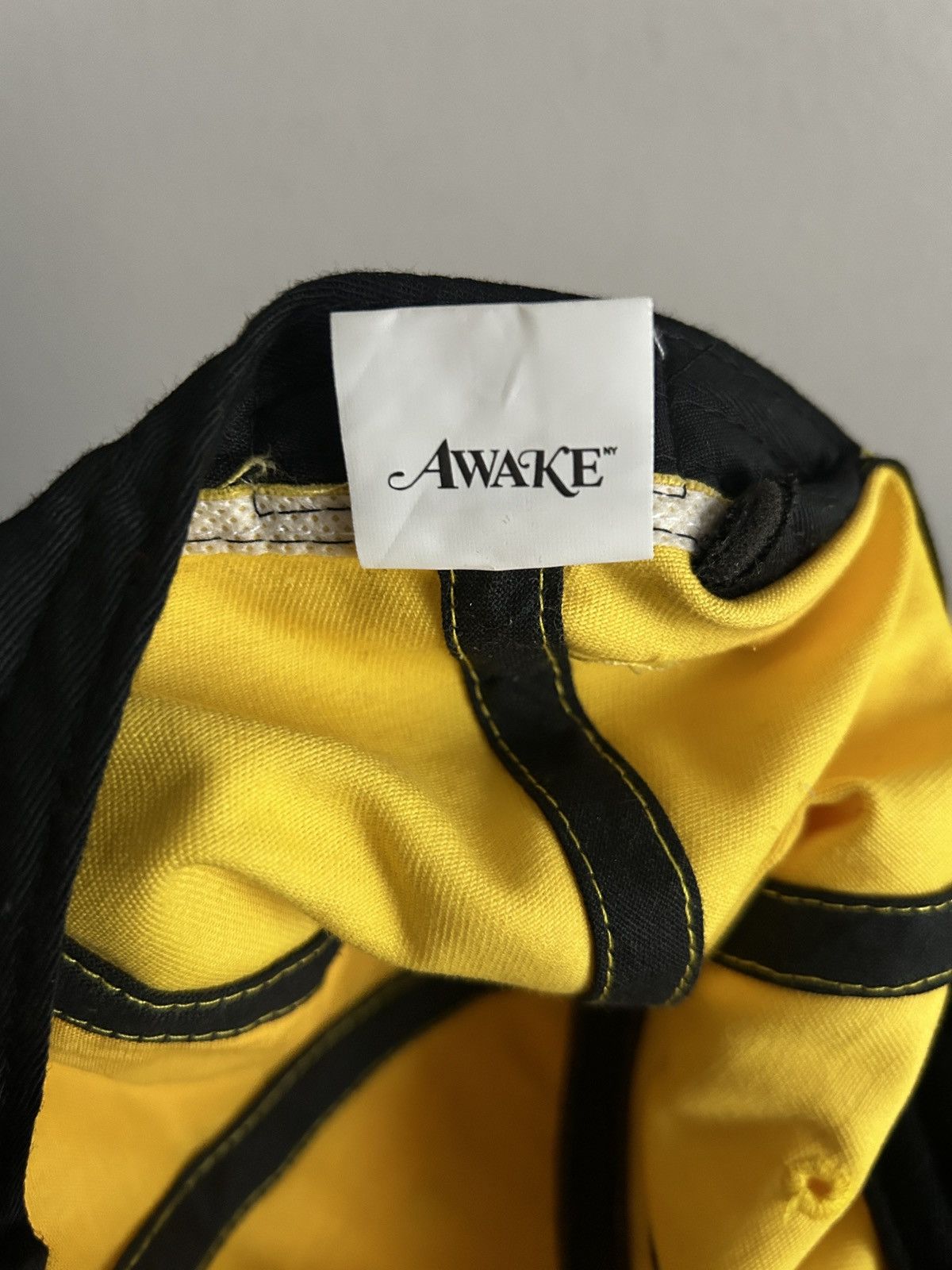 Awake NY Awake NY Hat Adjustable Classic Logo Yellow Size ONE SIZE - 5 Thumbnail
