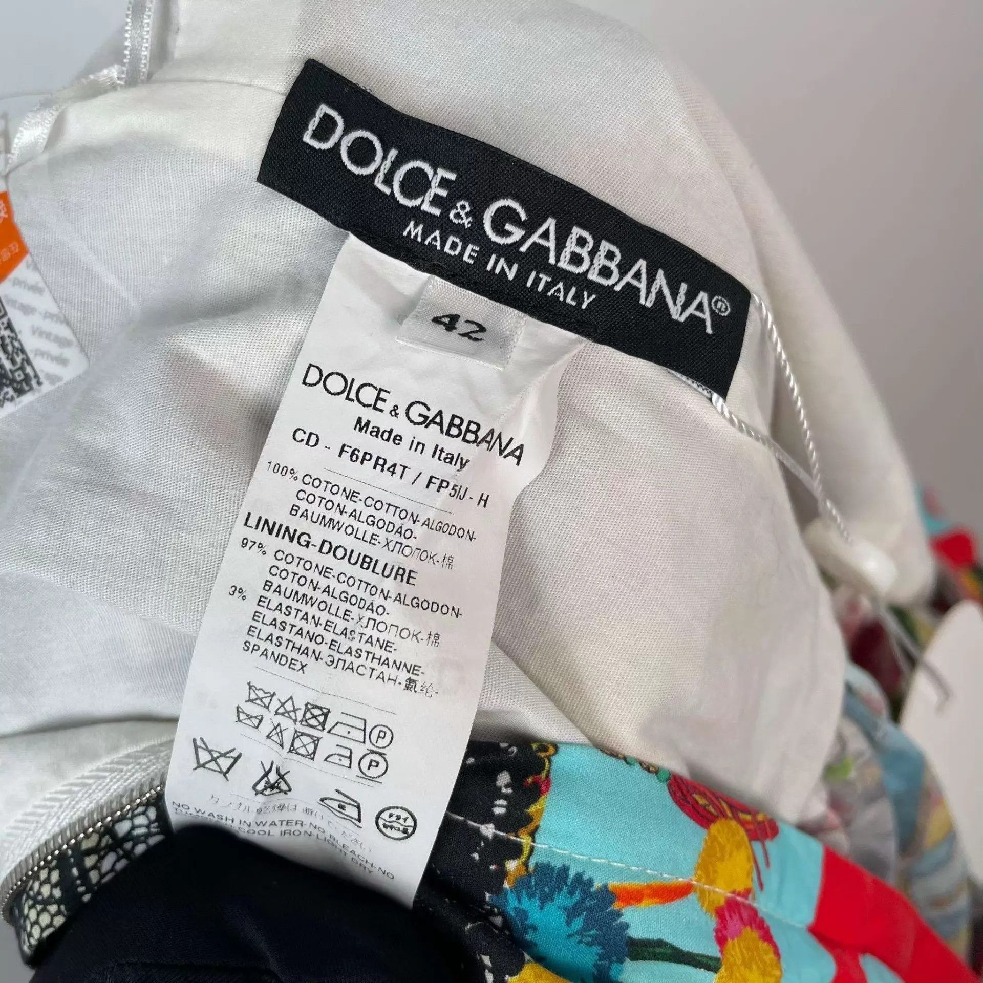 Dolce & Gabbana Dolce & Gabbana 95 New printed dress Size M / US 6-8 / IT 42-44 - 3 Thumbnail