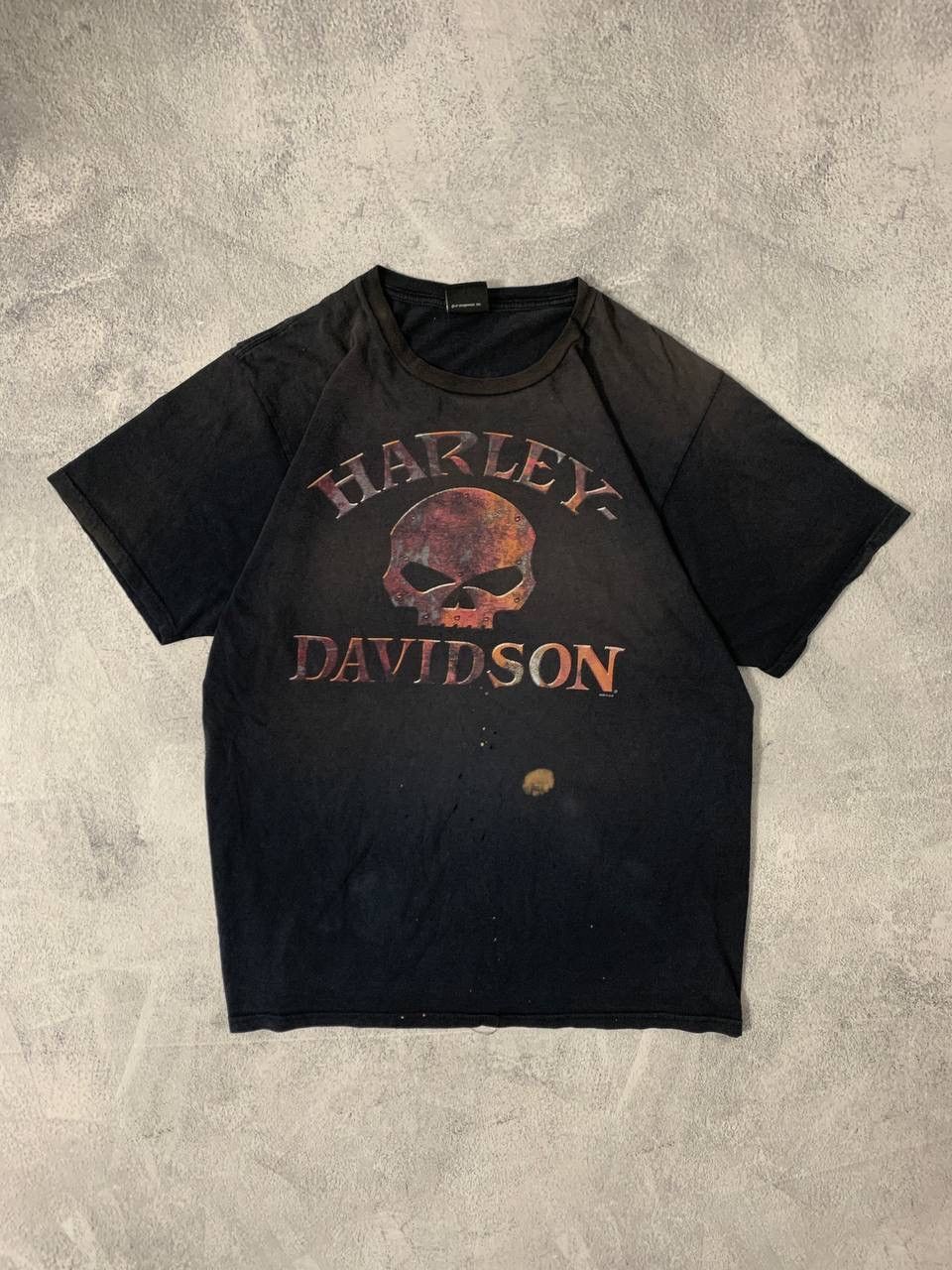 Vintage Harley Davidson distressed workwear t shirt