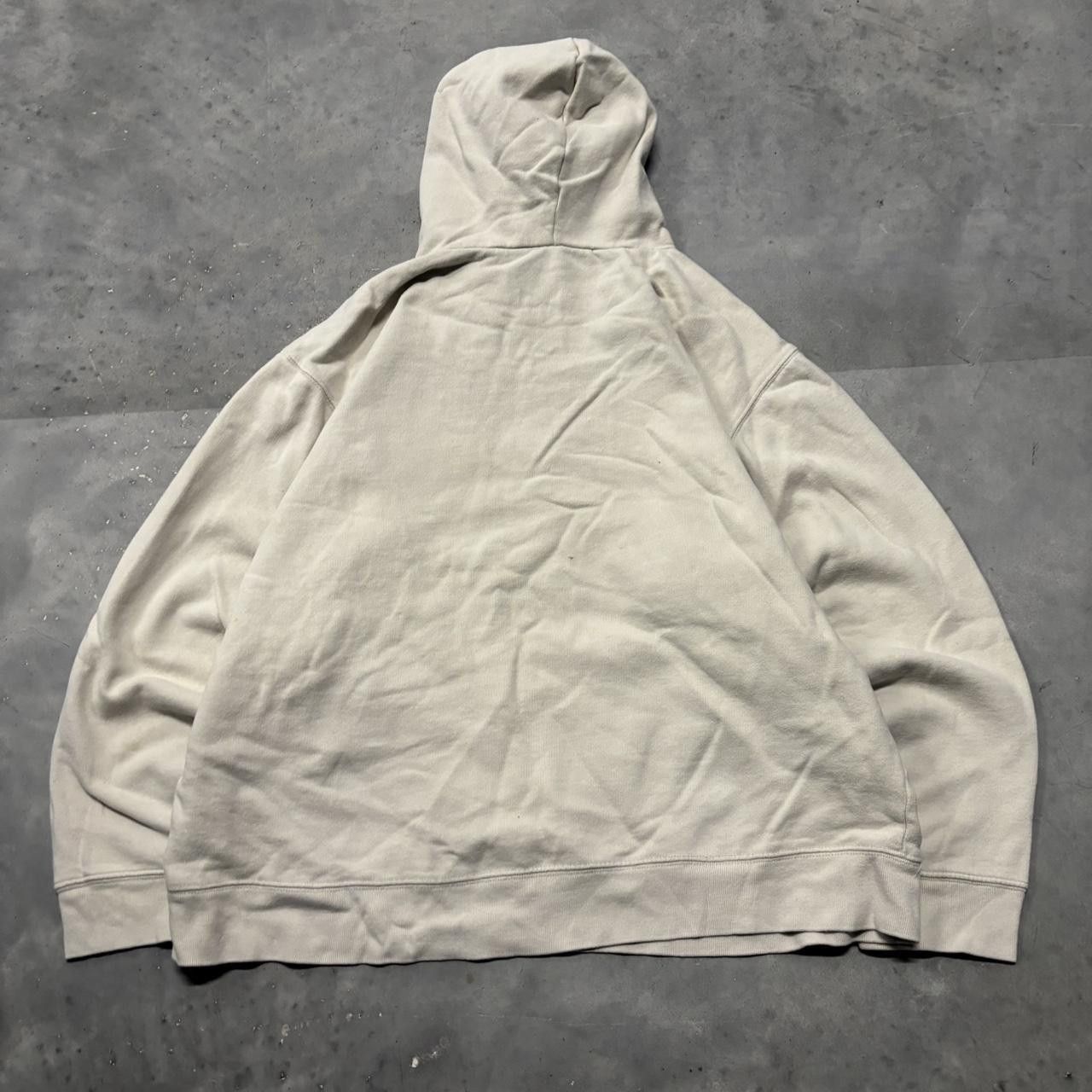 Aeropostale × Vintage Crazy Vintage Y2K/2000s Cream Aeropostale Aero Spellout Streetwear Skater Style Hoodie! Size US XL / EU 56 / 4 - 7 Thumbnail