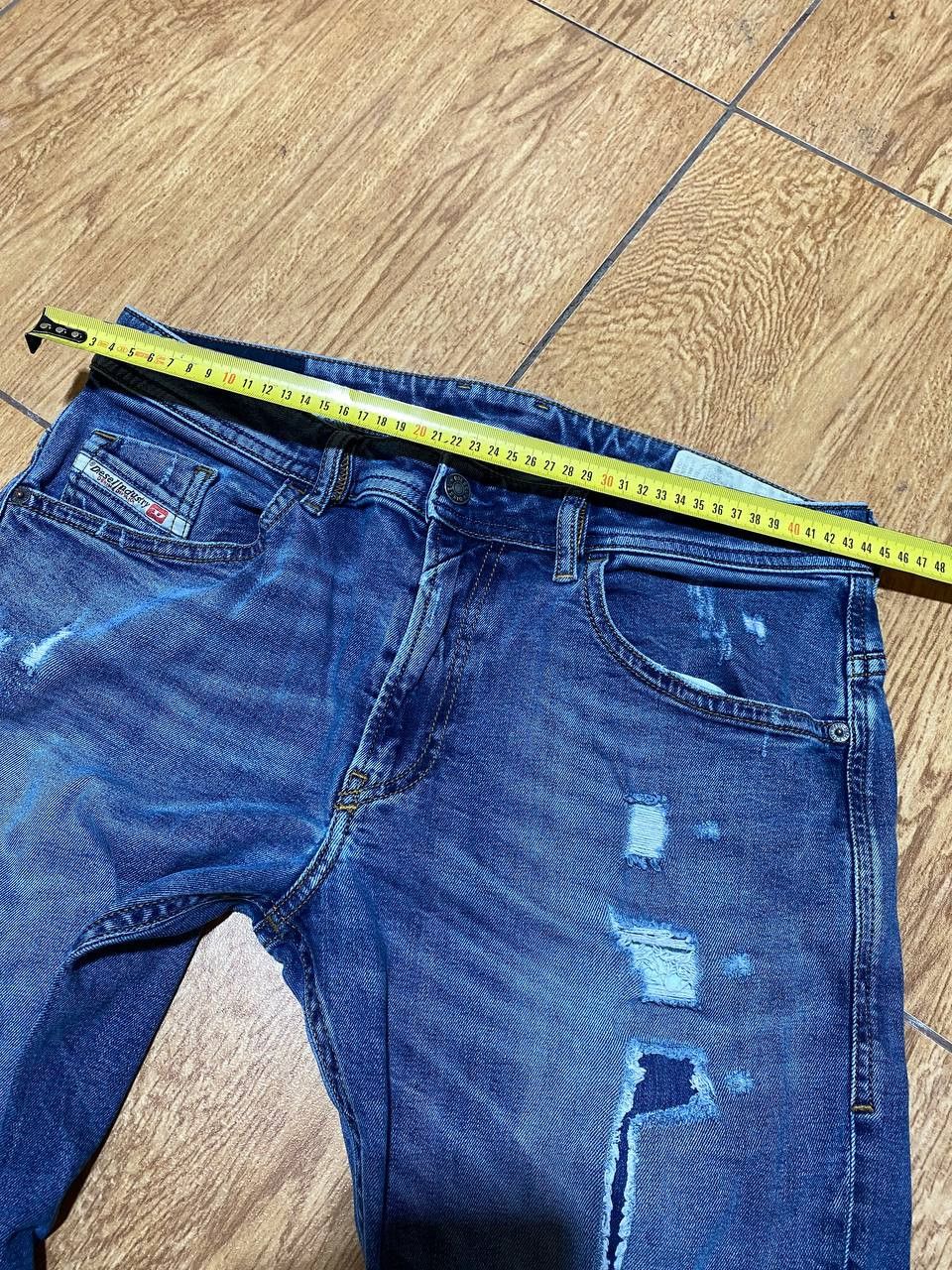 Diesel DIESEL THOMMER Stretch Slim Skinny Distressed Jeans Men Size US 33 - 16 Thumbnail