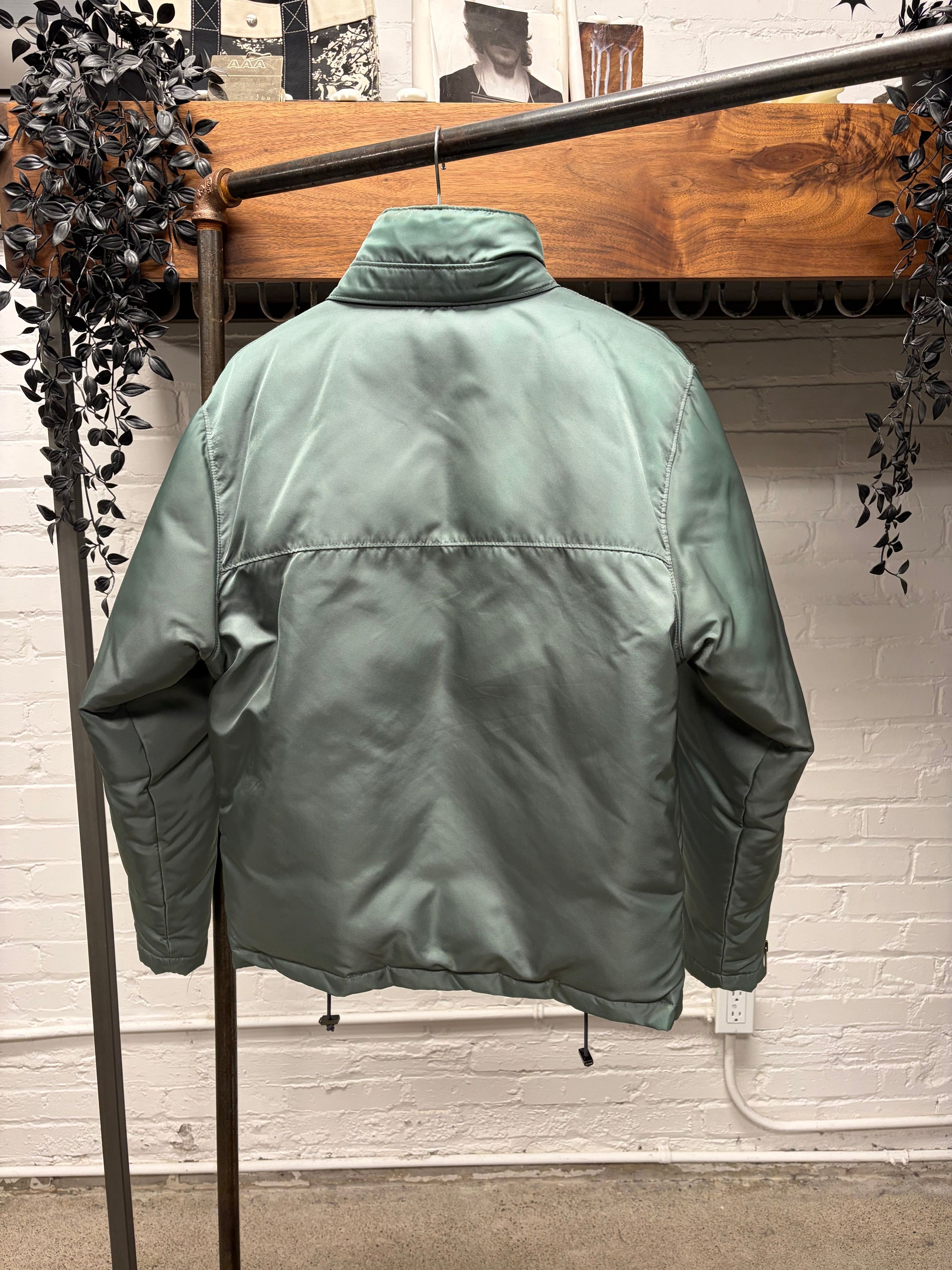 Gucci AW1997 Gucci by Tom Ford ‘Flat Padded’ Teal Blue Puffer Jacket Size US M / EU 48-50 / 2 - 4 Thumbnail