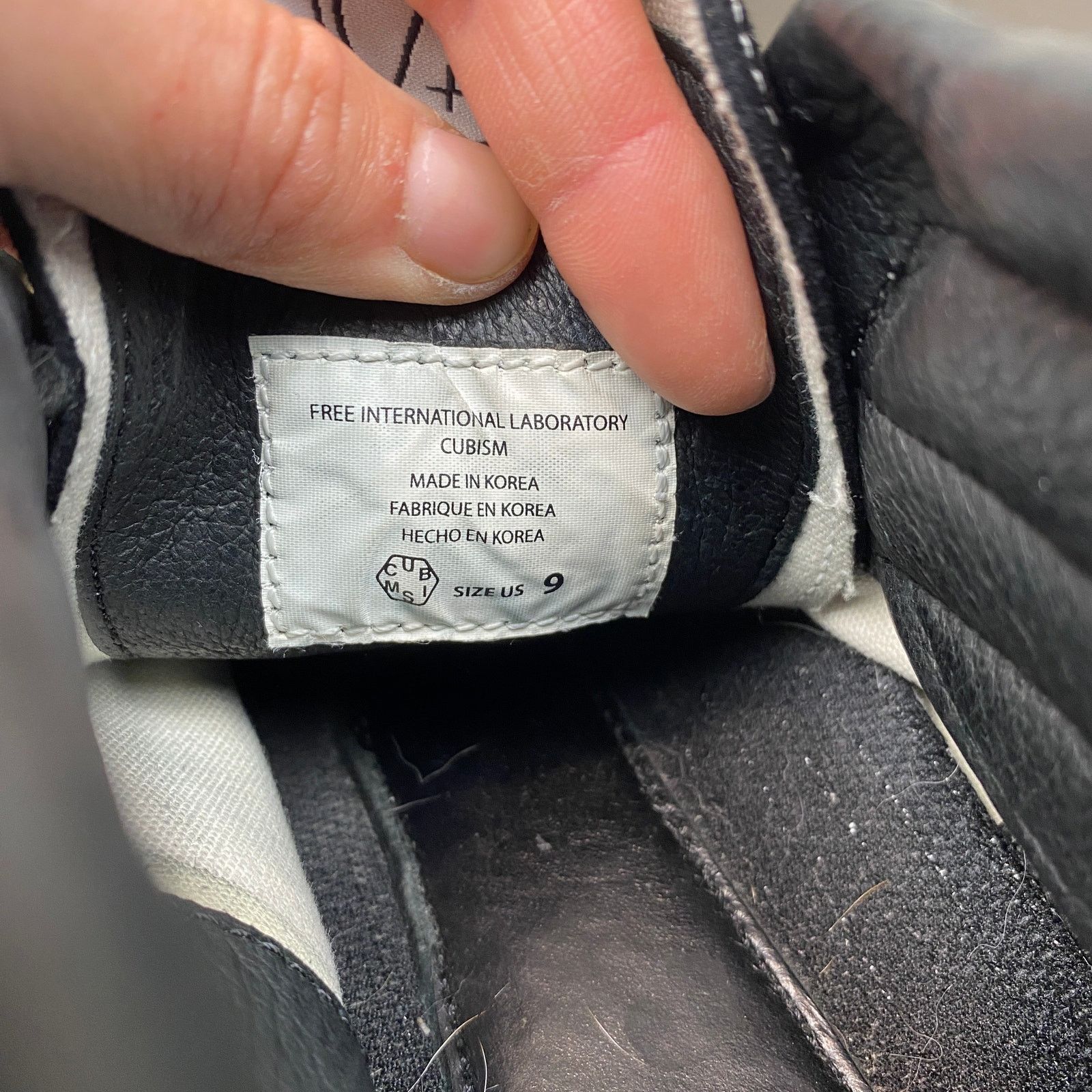 Visvim Rare Vintage 2001 Visvim Cubism High Top Skate Sneakers 9 Size US 9 / EU 42 - 11 Thumbnail