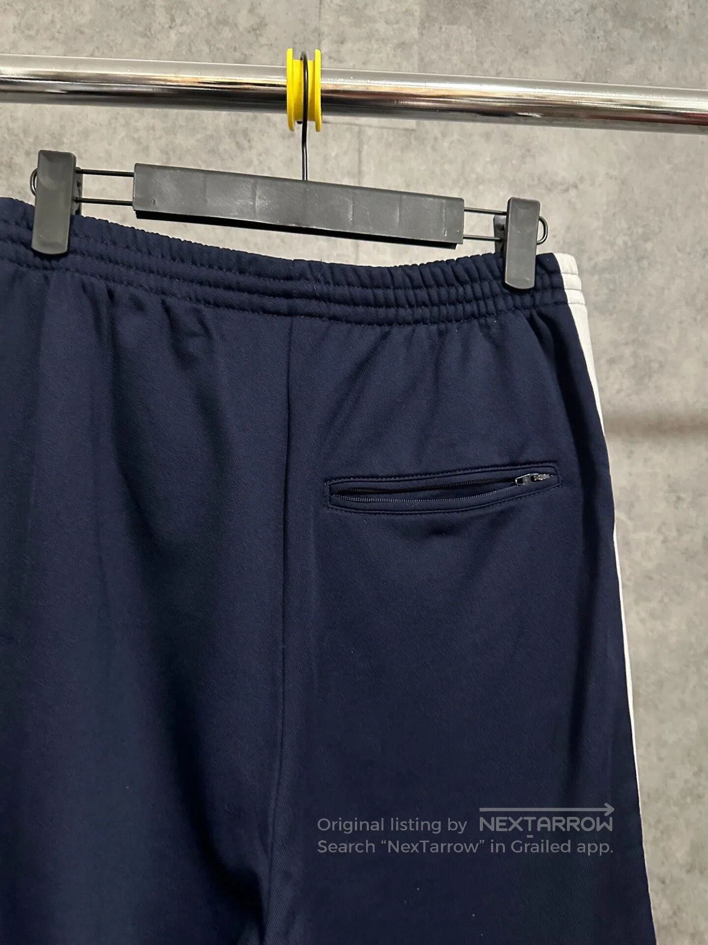 Balenciaga balenciaga logo embroidered casual pants navy. Size US 44 / EU 60 - 5 Thumbnail