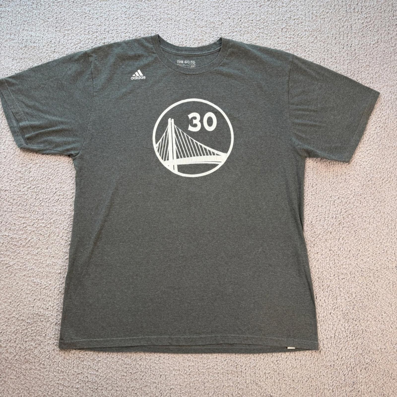 Adidas Adidas Golden State Warriors Stephen Curry 30 Shirt Mens XL Size US XL / EU 56 / 4 - 1 Thumbnail