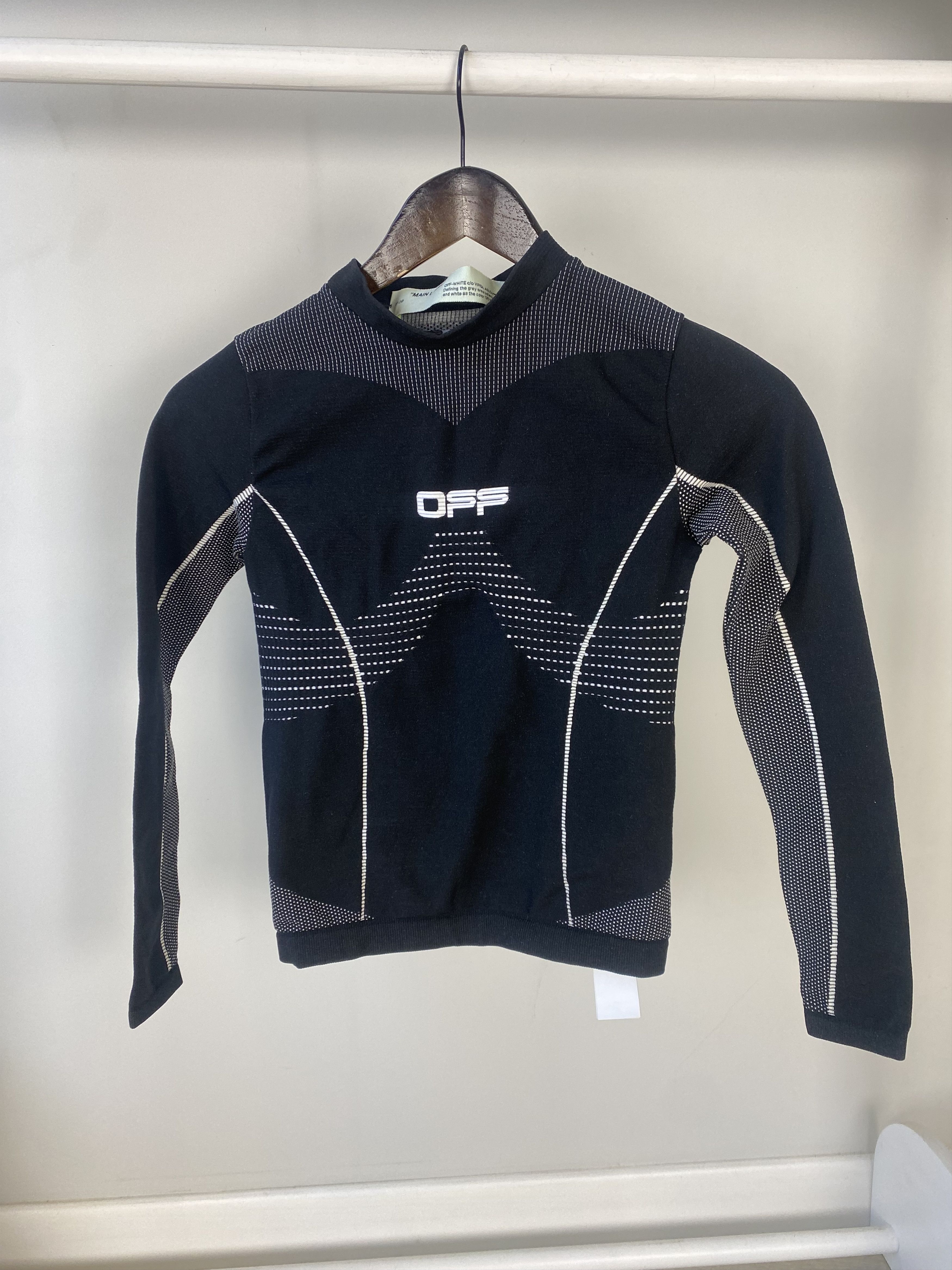 Off-White Off-White Elastan Long Sleeve Size S / US 4 / IT 40 - 2 Thumbnail