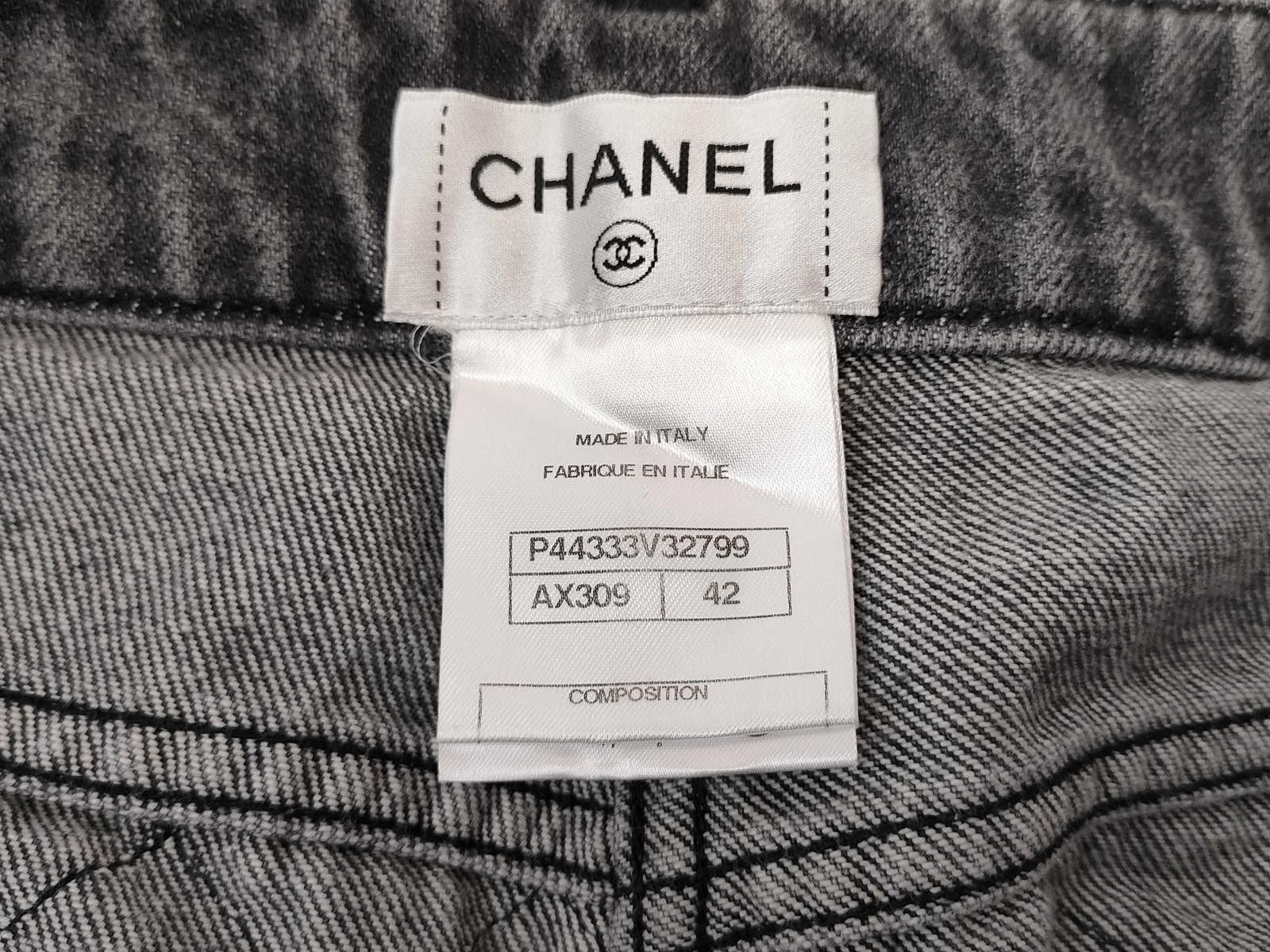 Chanel Chanel Matelasse Denim Jeans Size 30" / US 8 / IT 44 - 7 Thumbnail