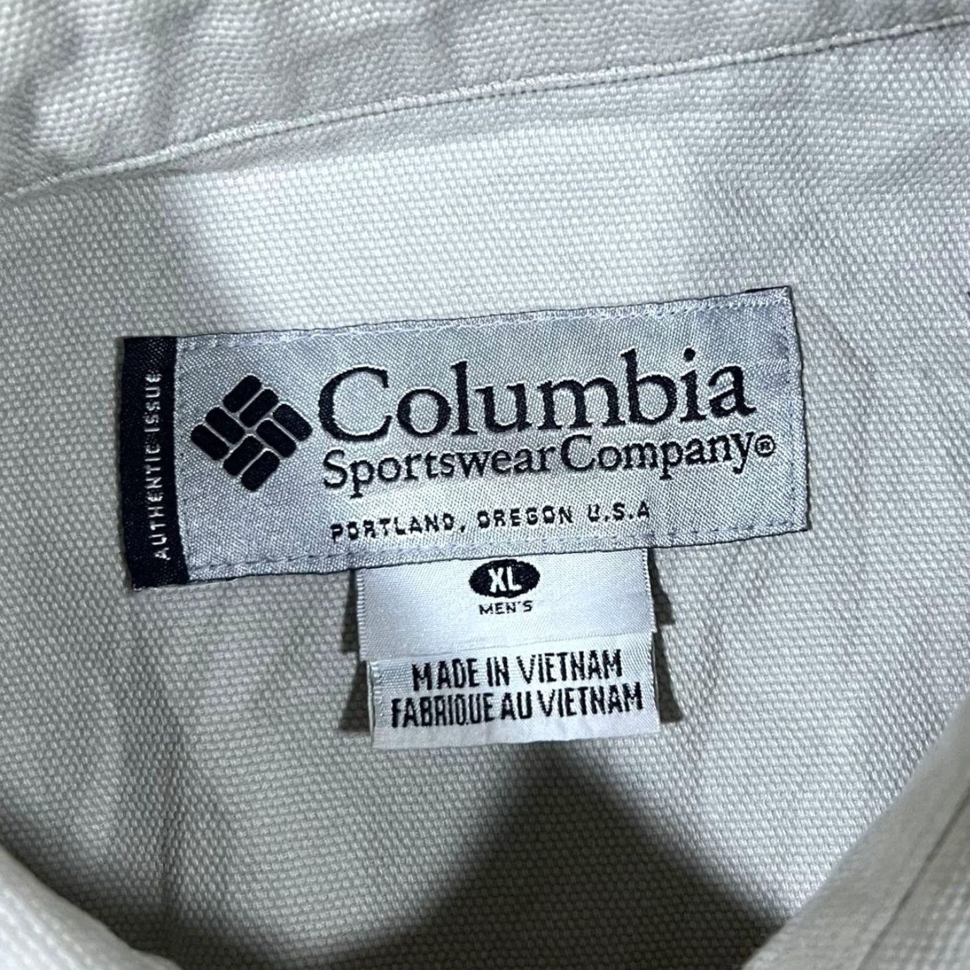 Vintage Columbia Cream Beige Canvas Workwear Chore Jacket Over Shirt XL Men Jacket Bomber Size XL-XXL Size US XL / EU 56 / 4 - 3 Thumbnail