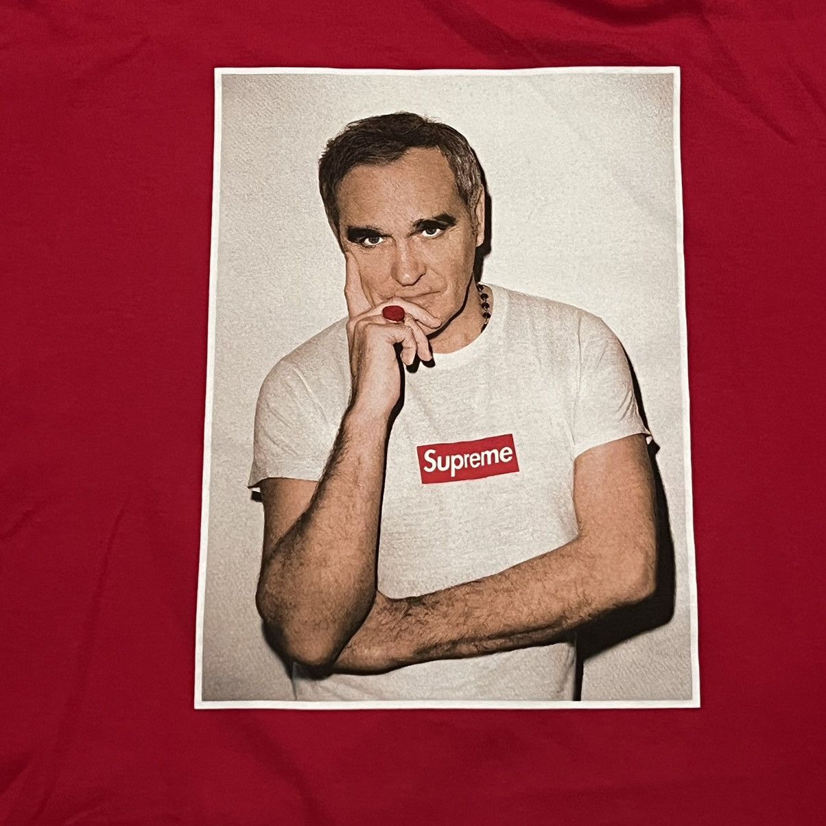 Supreme Supreme Morrissey Tee Photo Tee Size US XL / EU 56 / 4 - 8 Thumbnail