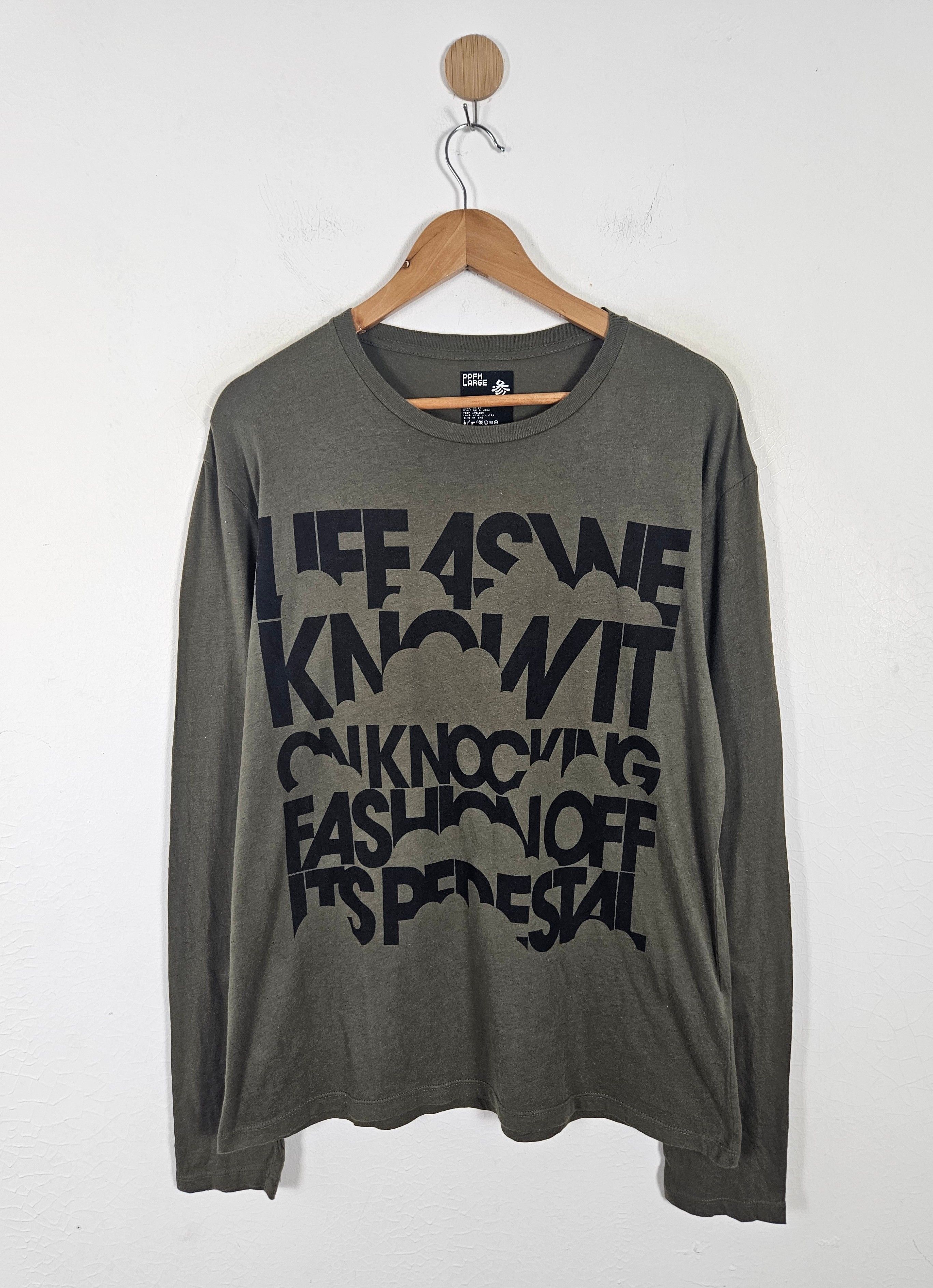 PPFM PPFM Quote Shirt Size US L / EU 52-54 / 3 - 1 Thumbnail