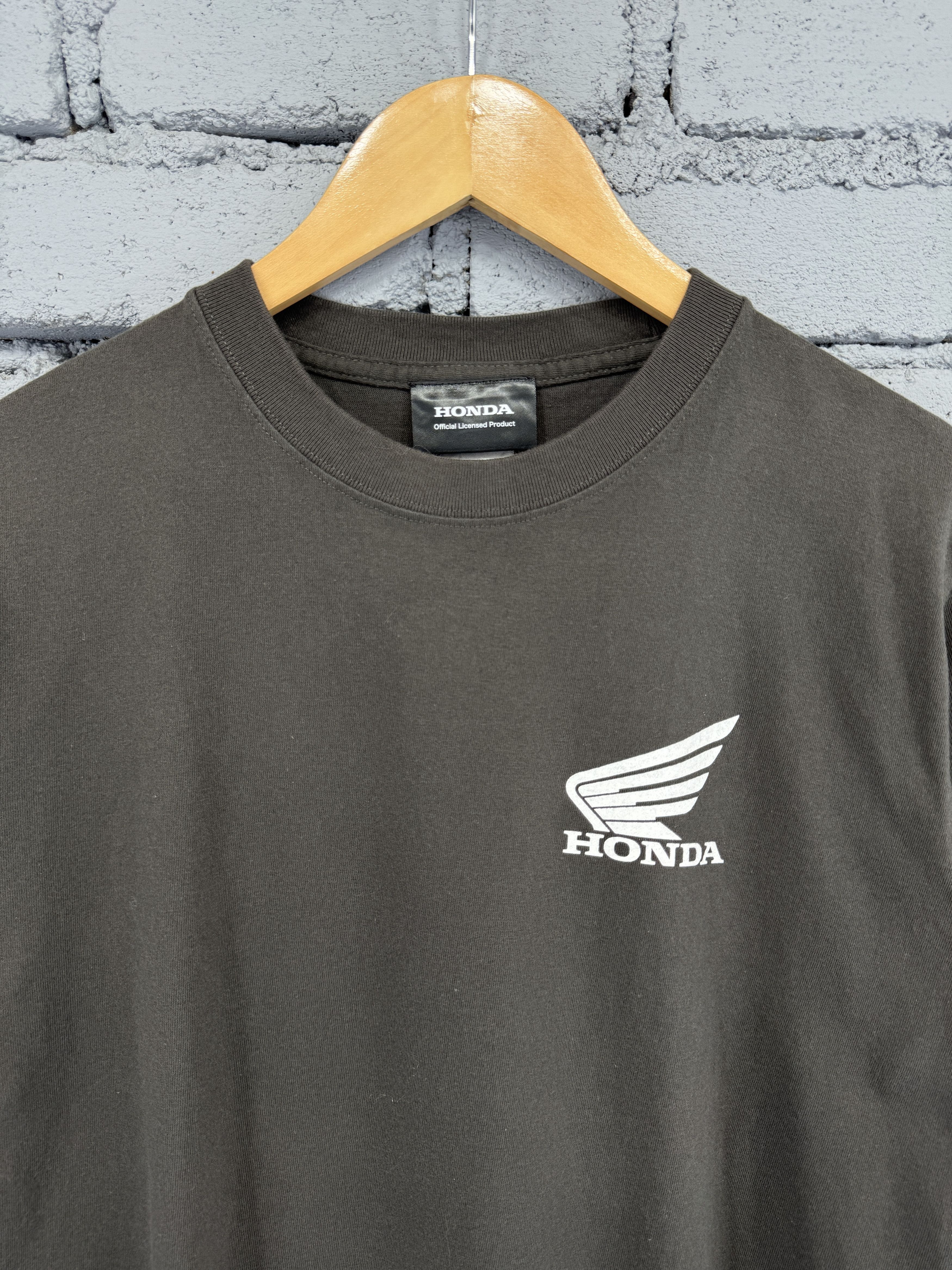 Honda Official Honda Wing Logo With Big Wing Backhit Logo Tshirt Size US M / EU 48-50 / 2 - 3 Thumbnail