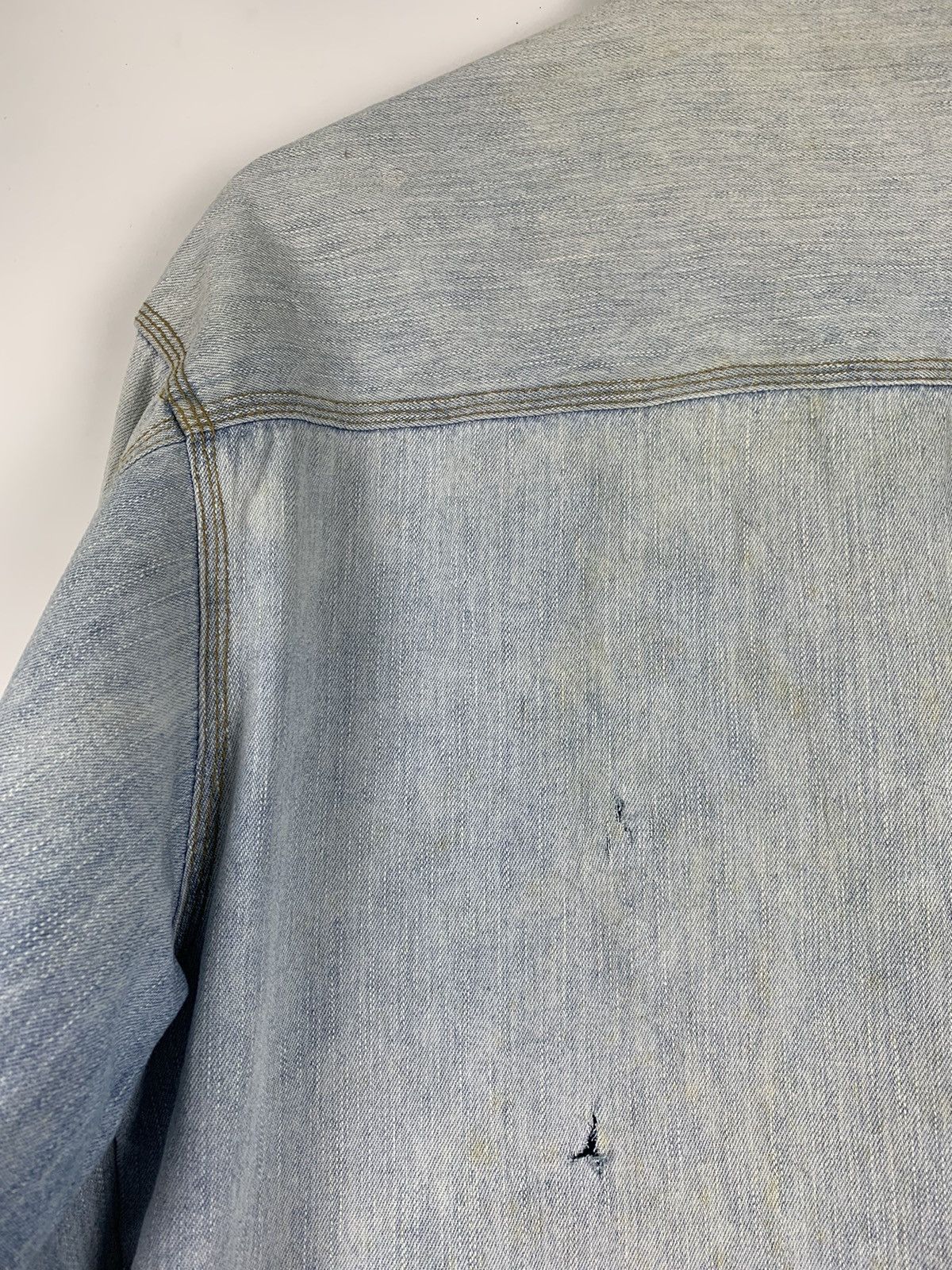 Japanese Brand × Vintage Vintage Japanese Denim Jacket Size US L / EU 52-54 / 3 - 15 Thumbnail