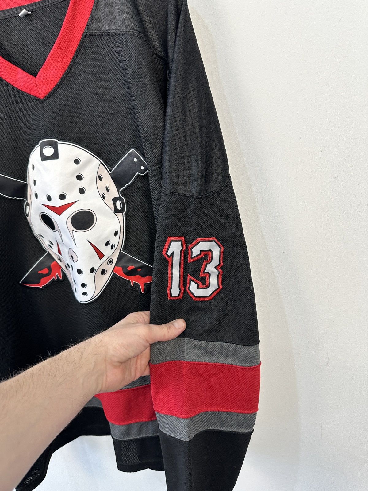 Other Hockey Jersey Voorhees #13 Friday The 13th Horror Movie Size US XXL / EU 58 / 5 - 7 Thumbnail