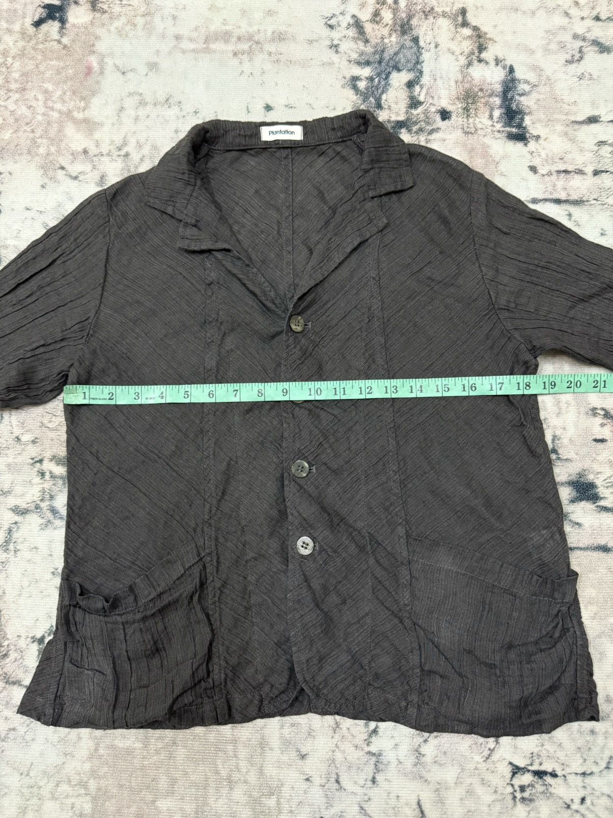 Issey Miyake Issey Miyake Plantation Plates Button Up Size S / US 4 / IT 40 - 8 Thumbnail