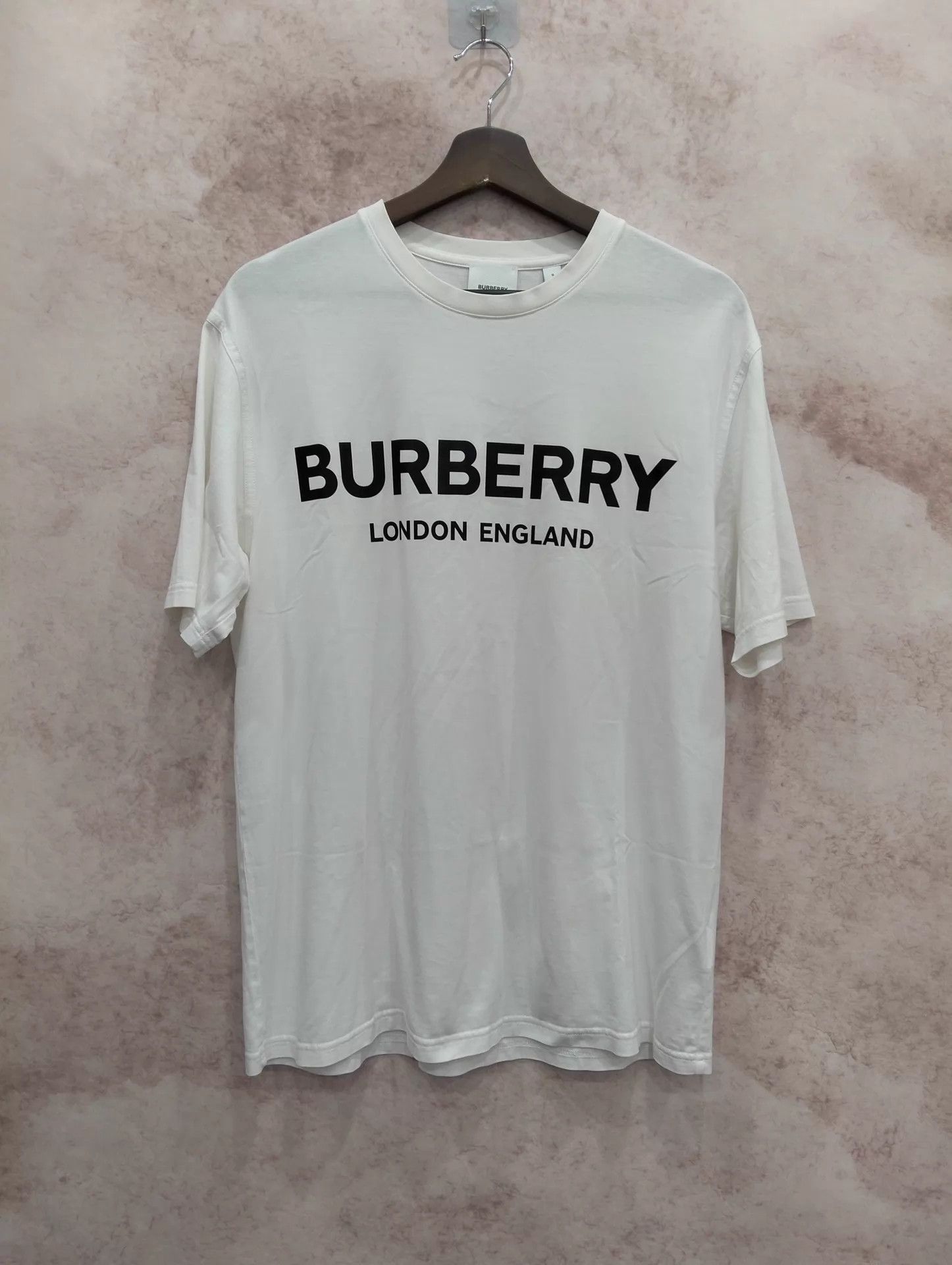 Burberry Burberry Logo White Short-Sleeve T-Shirt S Size US S / EU 44-46 / 1 - 1 Thumbnail