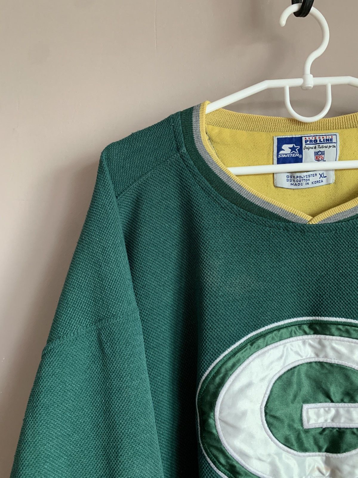 Starter Vintage 90s Green Bay Packers Vintage NFL Starter Sweatshirt Size US XL / EU 56 / 4 - 3 Thumbnail