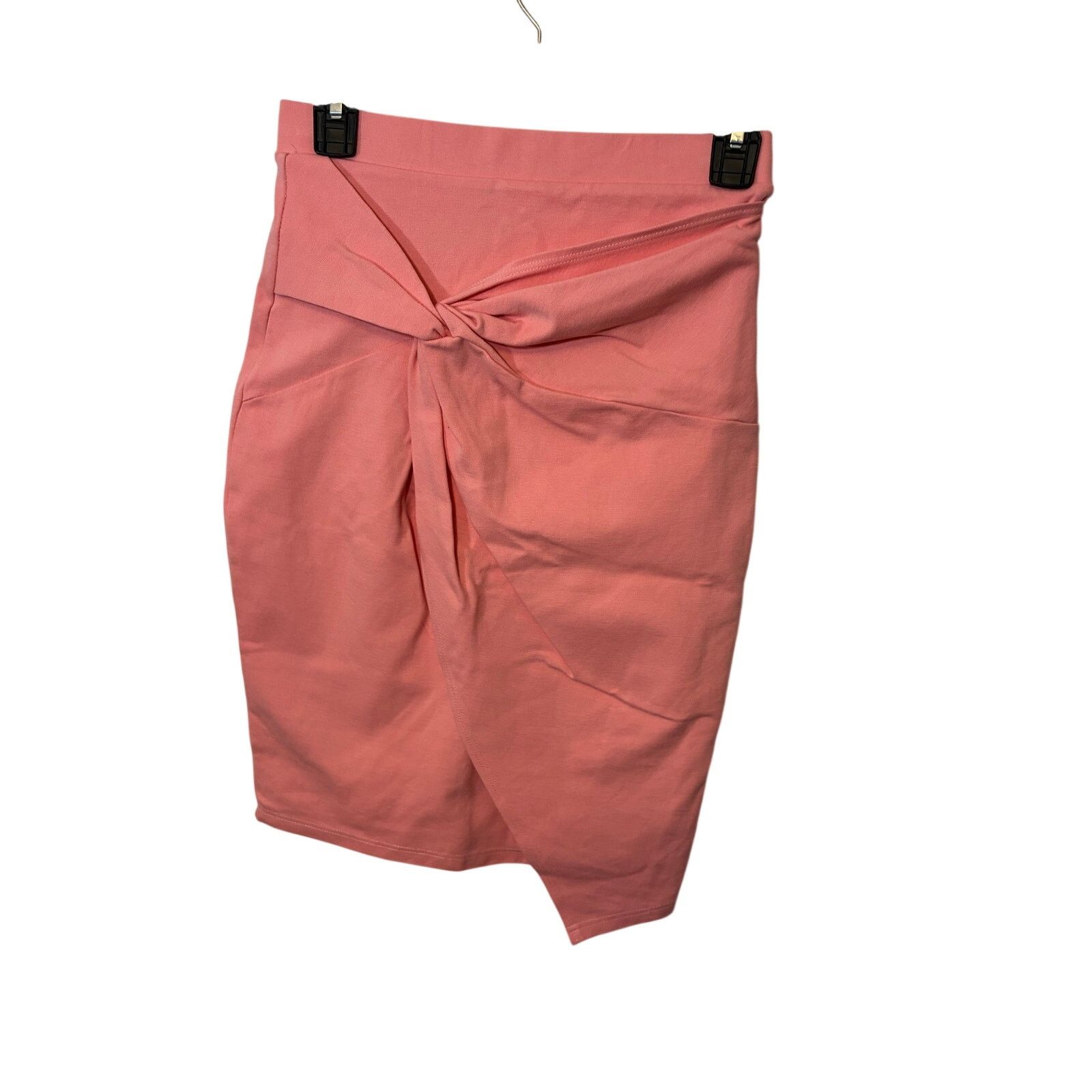 Other Iris Pink Twist Front Pencil Skirt Women’s Small Corpcore Size 25" / US 0 / IT 36 - 2 Thumbnail