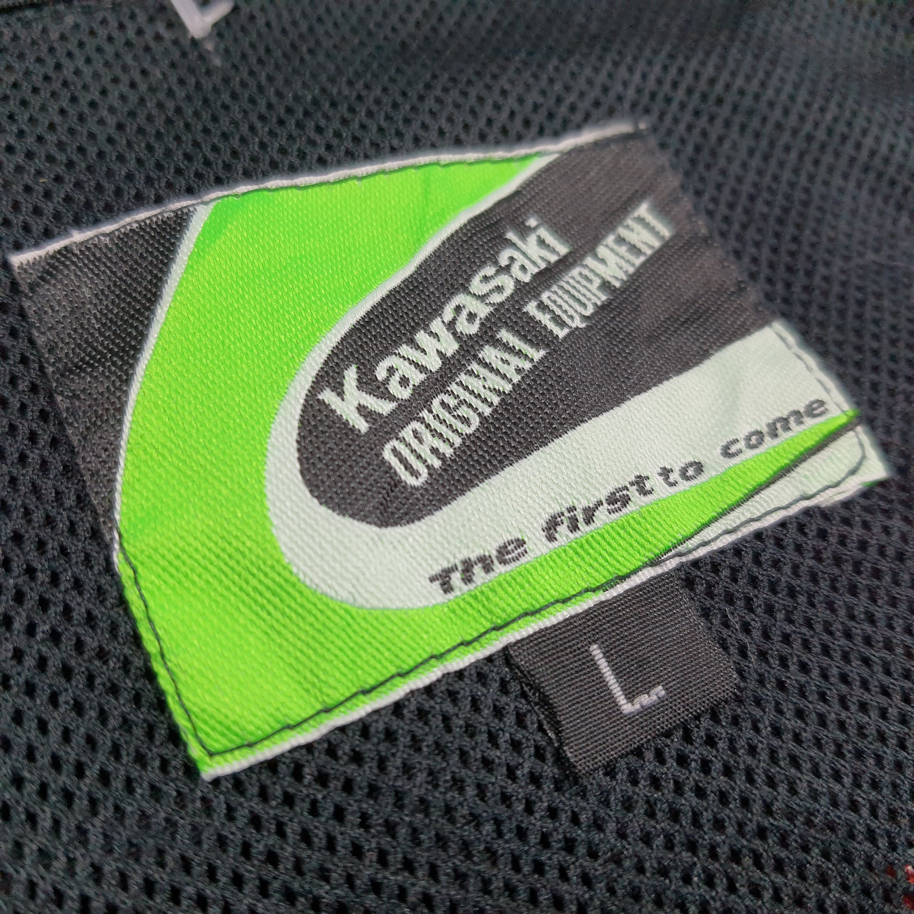Japanese Brand Vintage KAWASAKI Japan Motorsports Custom Jacket C282N30 Size US L / EU 52-54 / 3 - 7 Thumbnail