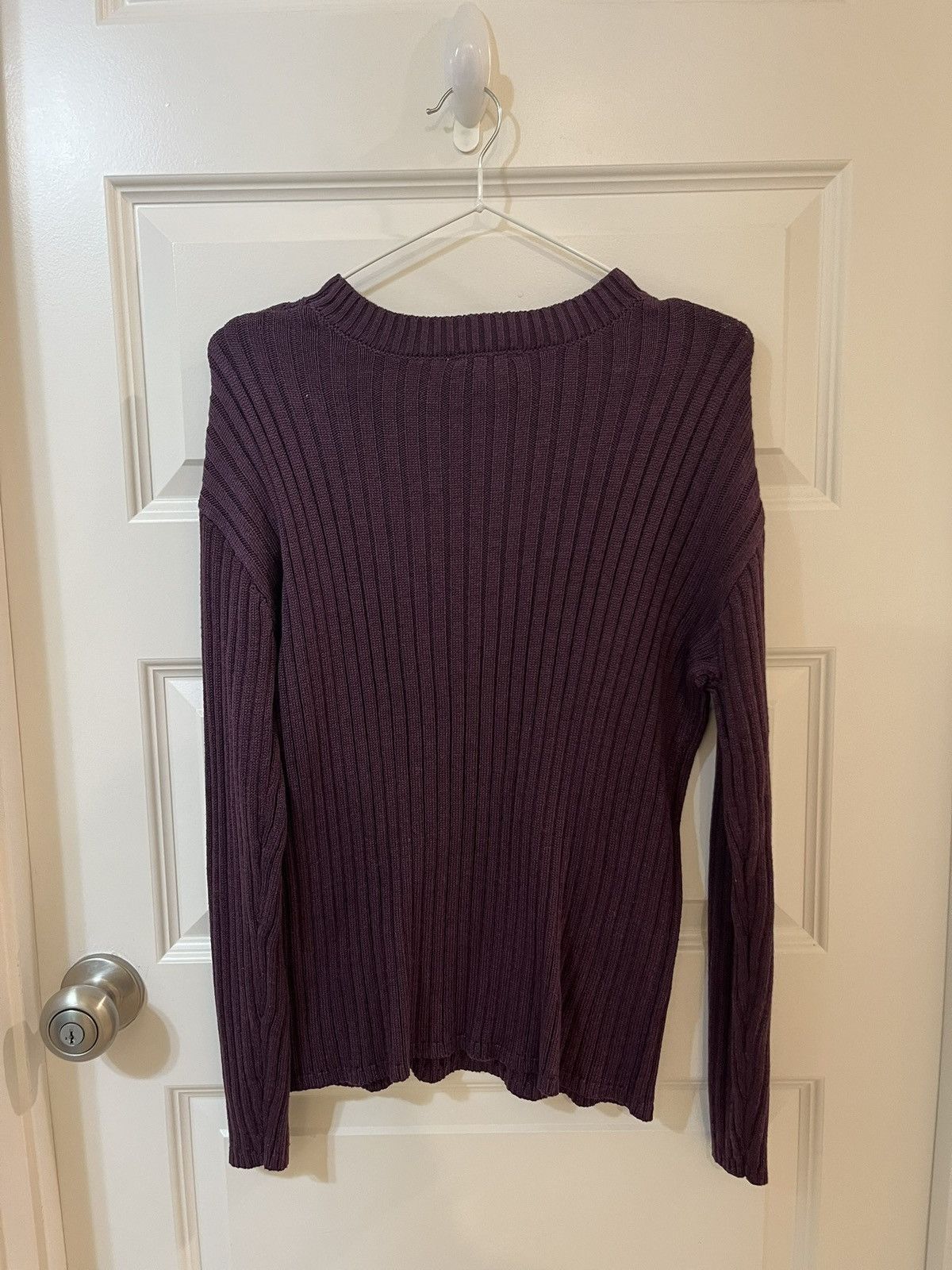 Jessica Simpson Jessica Simpson Size S Mauve Ribbed Cable Knit Sweater Size S / US 4 / IT 40 - 2 Thumbnail
